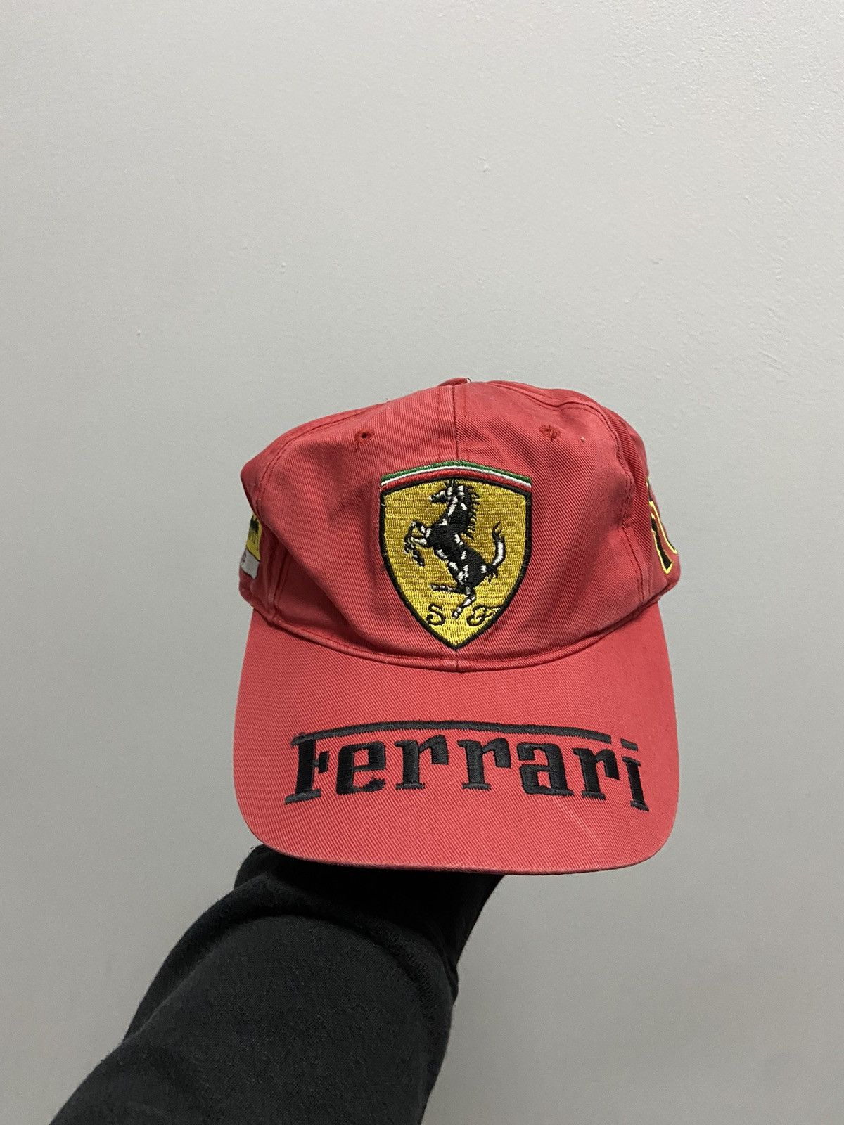 Ferrari × Vintage Ferrari Cap Vintage Michael Schumacher Racing Formula 1 Size ONE SIZE - 6 Thumbnail