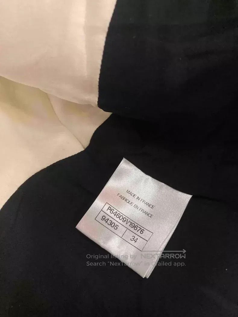 Chanel Chanel Kangpeng Street black and white stitched jacket Size XXS / US 00 / IT 34 - 7 Thumbnail