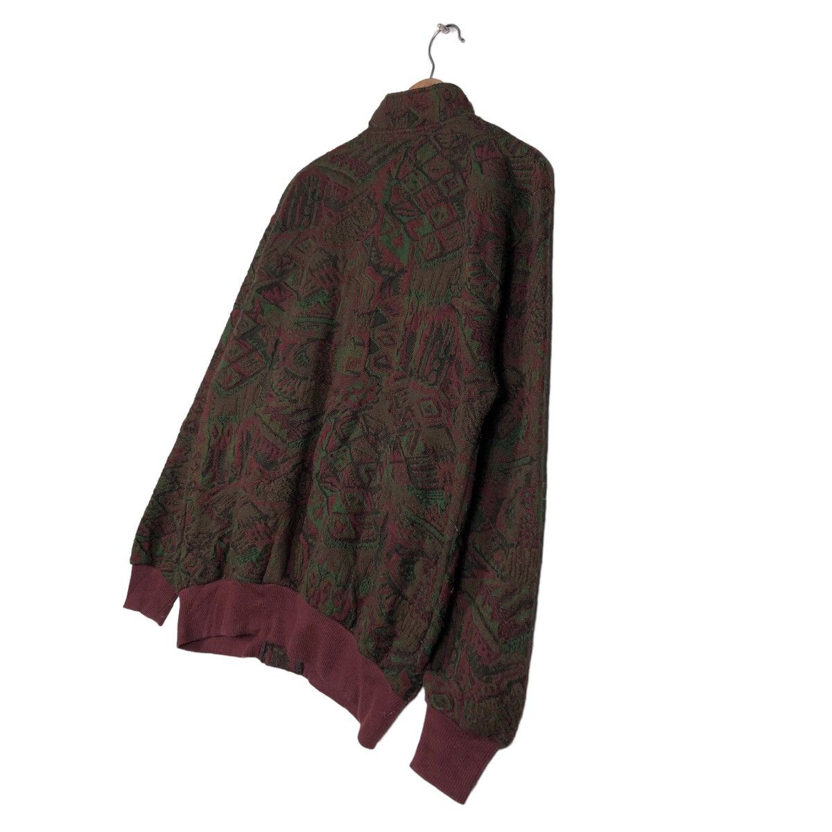 Hysteric Glamour Vintage Cardigan Button Bomber Jacket FullMark Issey Miyake Size US M / EU 48-50 / 2 - 10 Thumbnail
