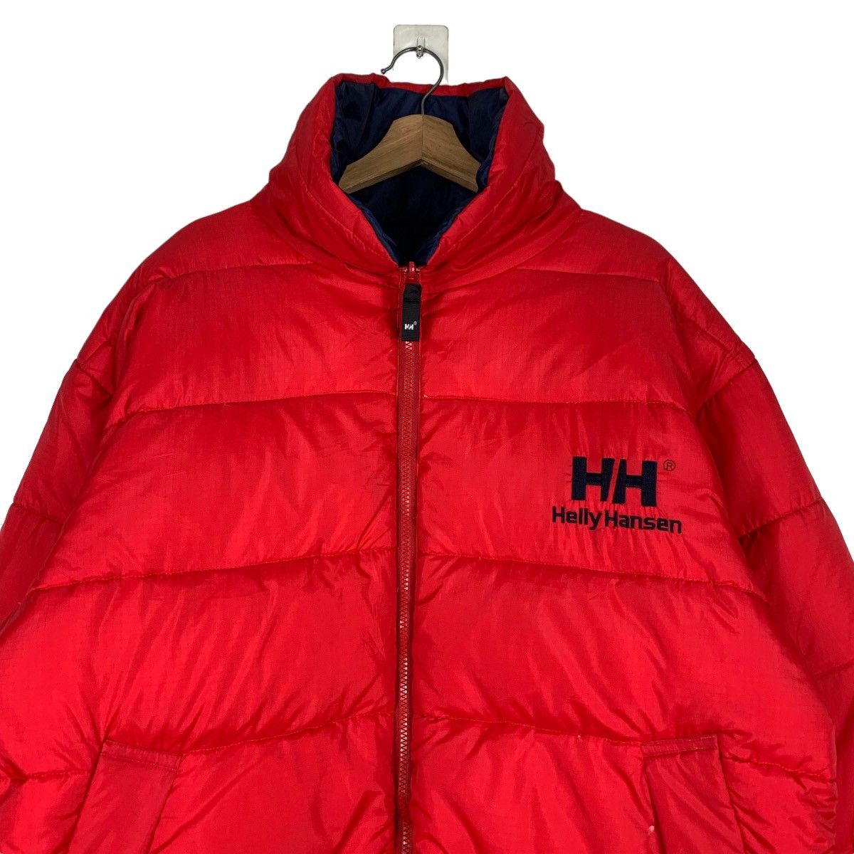 Helly Hansen HELLY HANSEN Big Logo Reversible Puffer Jacket #0536-C25 Size US L / EU 52-54 / 3 - 4 Thumbnail