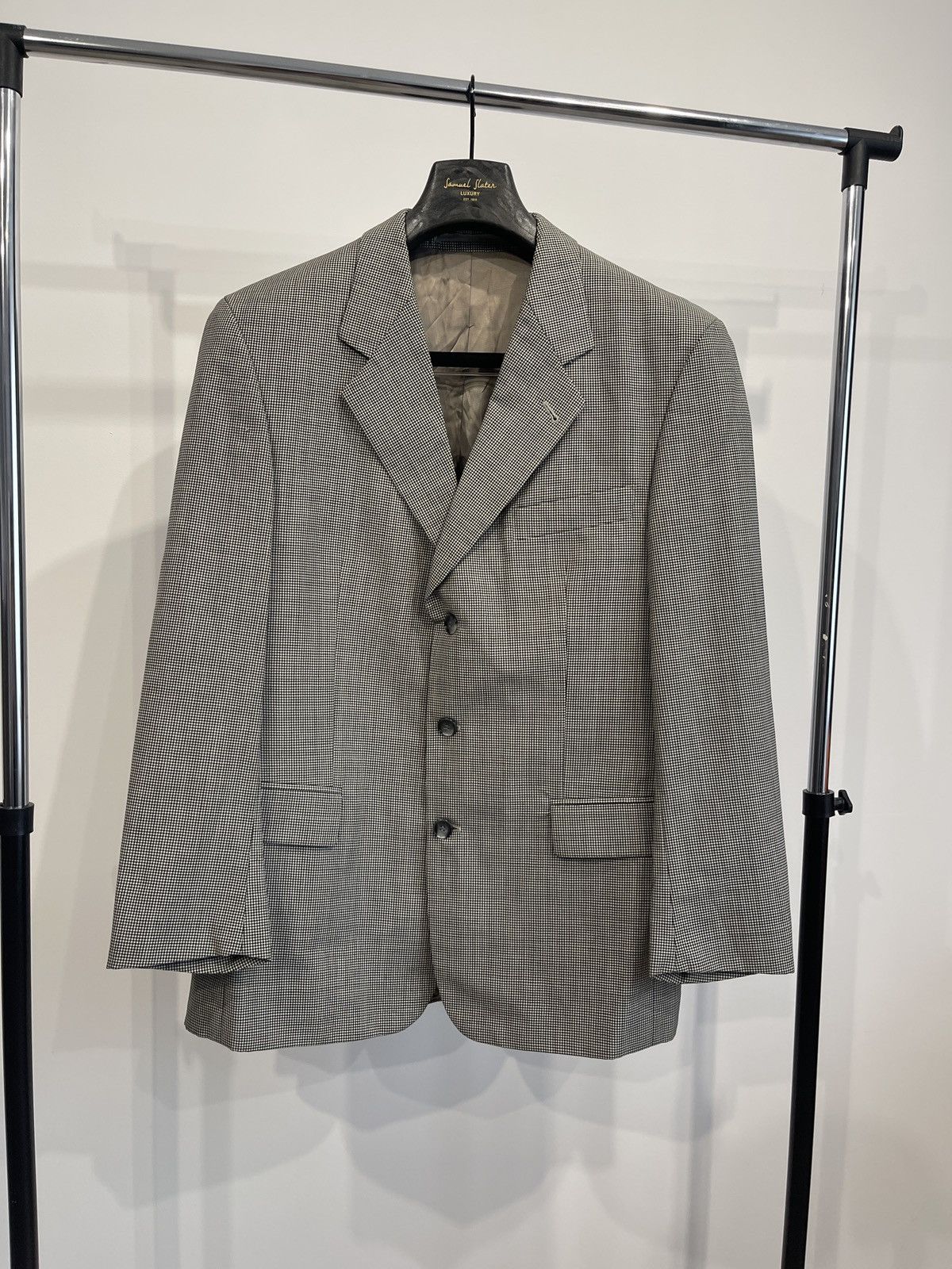 Hugo Boss 🔥Vintage Hugo boss blazer wool classic jacket sport coat 42 Size 42L - 2 Thumbnail