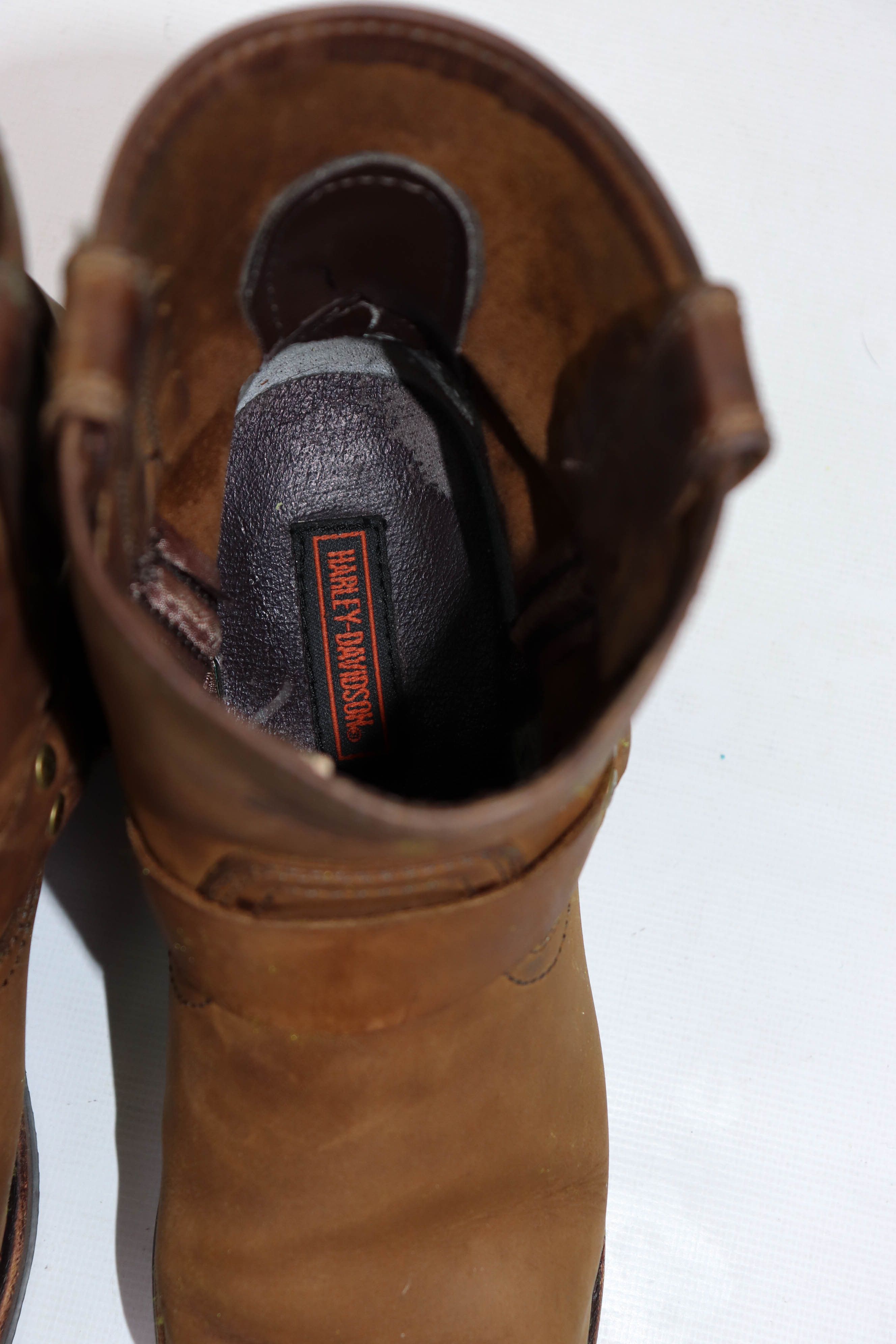 Harley Davidson Harley-Davidson Abbington Harness Leather Motorcycle Boots Size US 8.5 / IT 38.5 - 18 Thumbnail