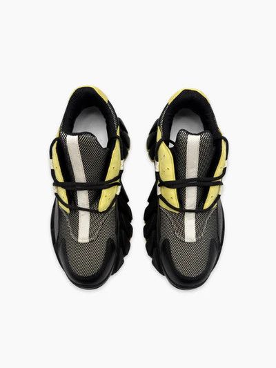 Maison Margiela oc11z0925 Chunky Fusion Sneakers in Black/Yellow Size US 11 / EU 44 - 4 Thumbnail
