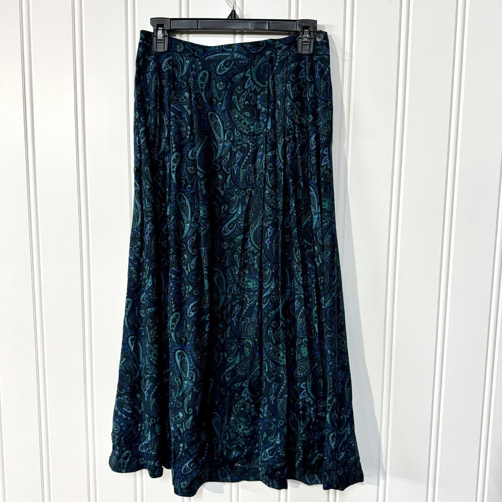 Pendleton Vintage Pendleton Rayon Skirt + Button Shirt Suit Set Size 8 Size M / US 6-8 / IT 42-44 - 7 Thumbnail