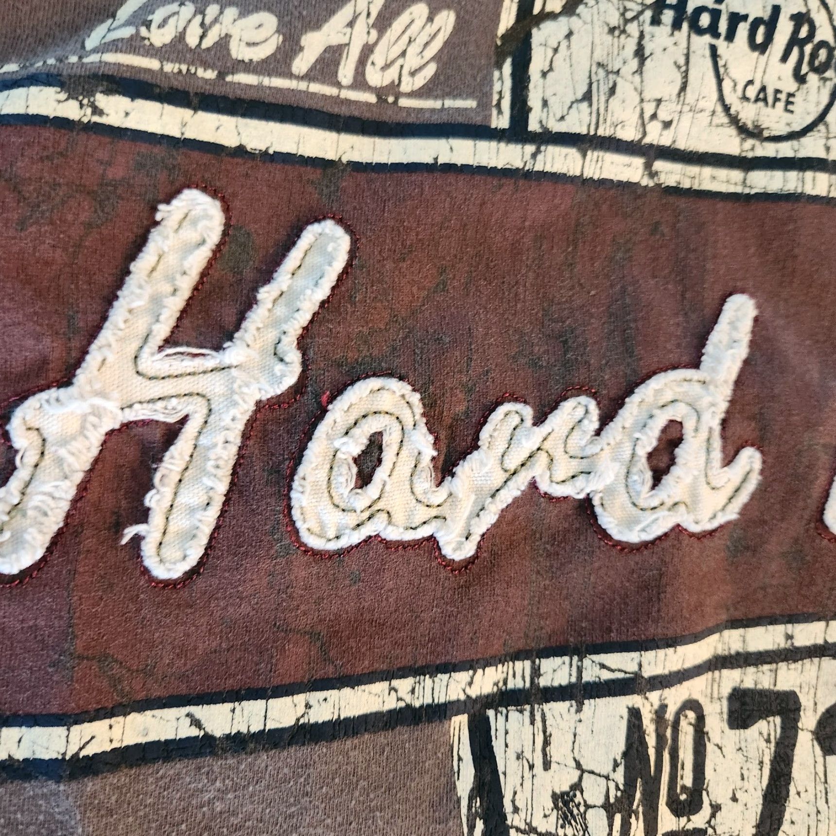 Hard Rock Cafe VINTAGE Hard Rock Cafe San Antonio Graphic T-Shirt Gray Stitched Patch Mens Large Size US L / EU 52-54 / 3 - 3 Thumbnail