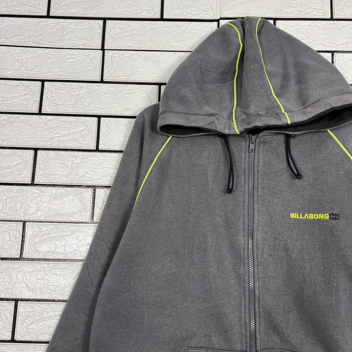 Billabong BILLABONG Embroidered Small Logo Zipper Hoodies #4208-C192 Size US M / EU 48-50 / 2 - 3 Thumbnail
