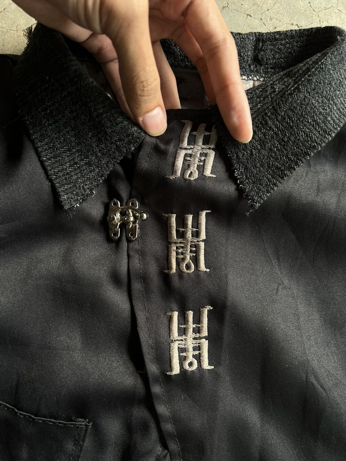 Japanese Brand 1of1 DARKPULL Custom Yukata Jacket Dragon Embroidery Size US L / EU 52-54 / 3 - 12 Thumbnail