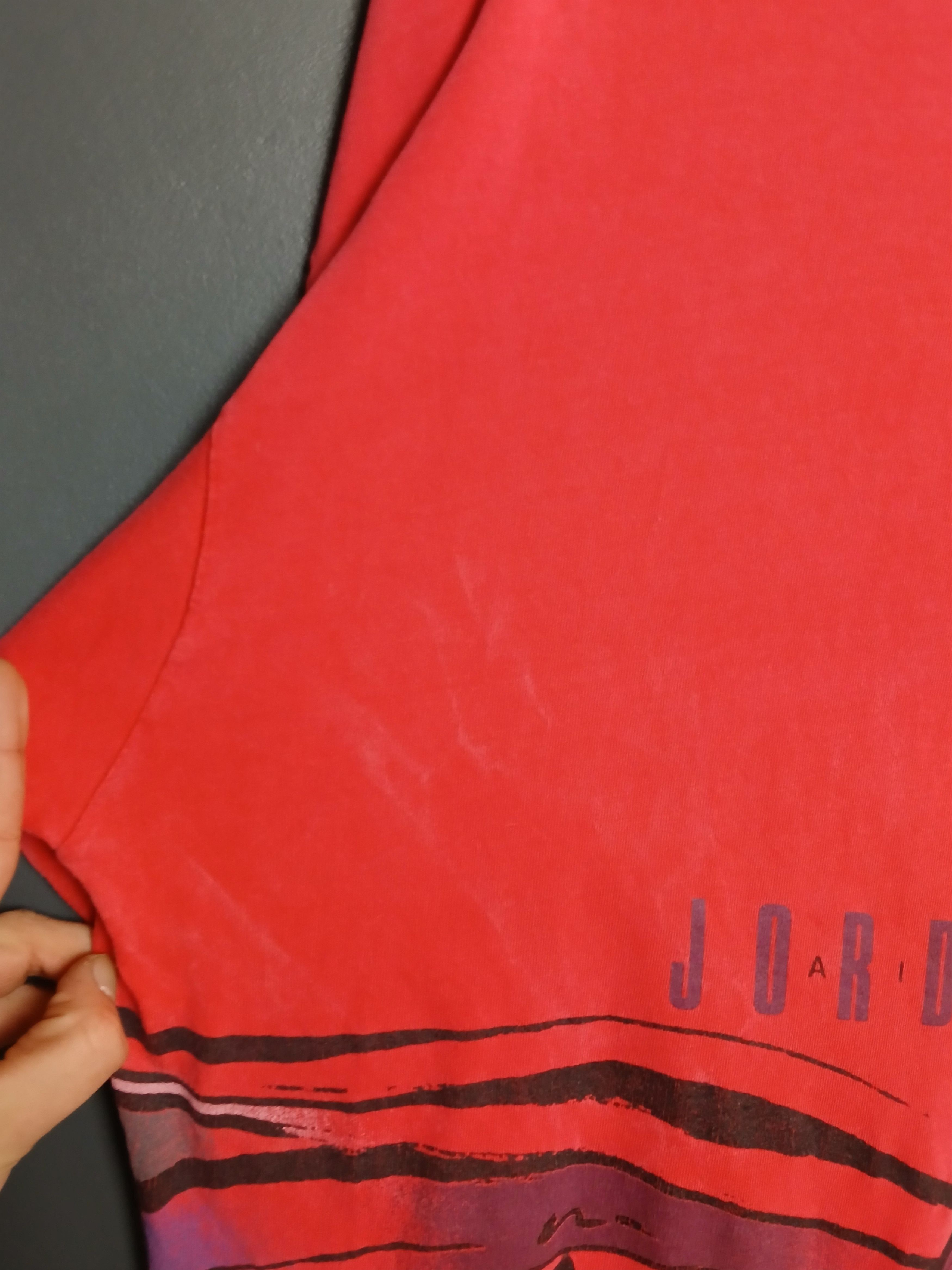 Jordan Brand × Nike × Vintage Vintage Nike AIR Jordan T-Shirt Size US XL / EU 56 / 4 - 8 Thumbnail