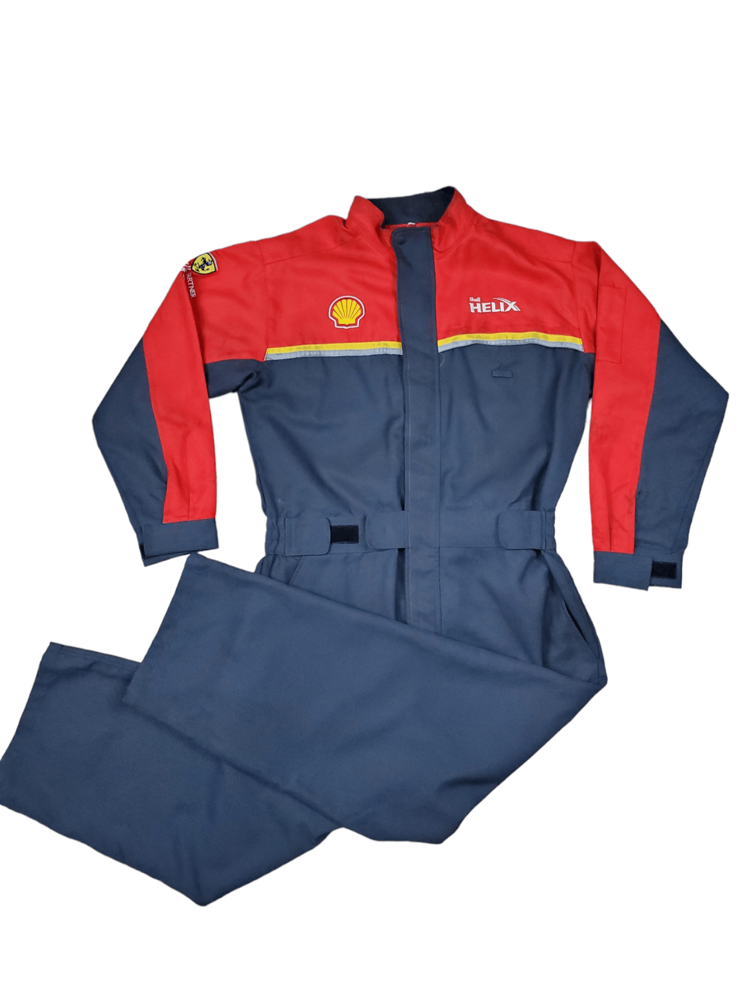 Vintage Vintage Shell Helix Ferrari Overalls Size US 38 / EU 54 - 2 Thumbnail
