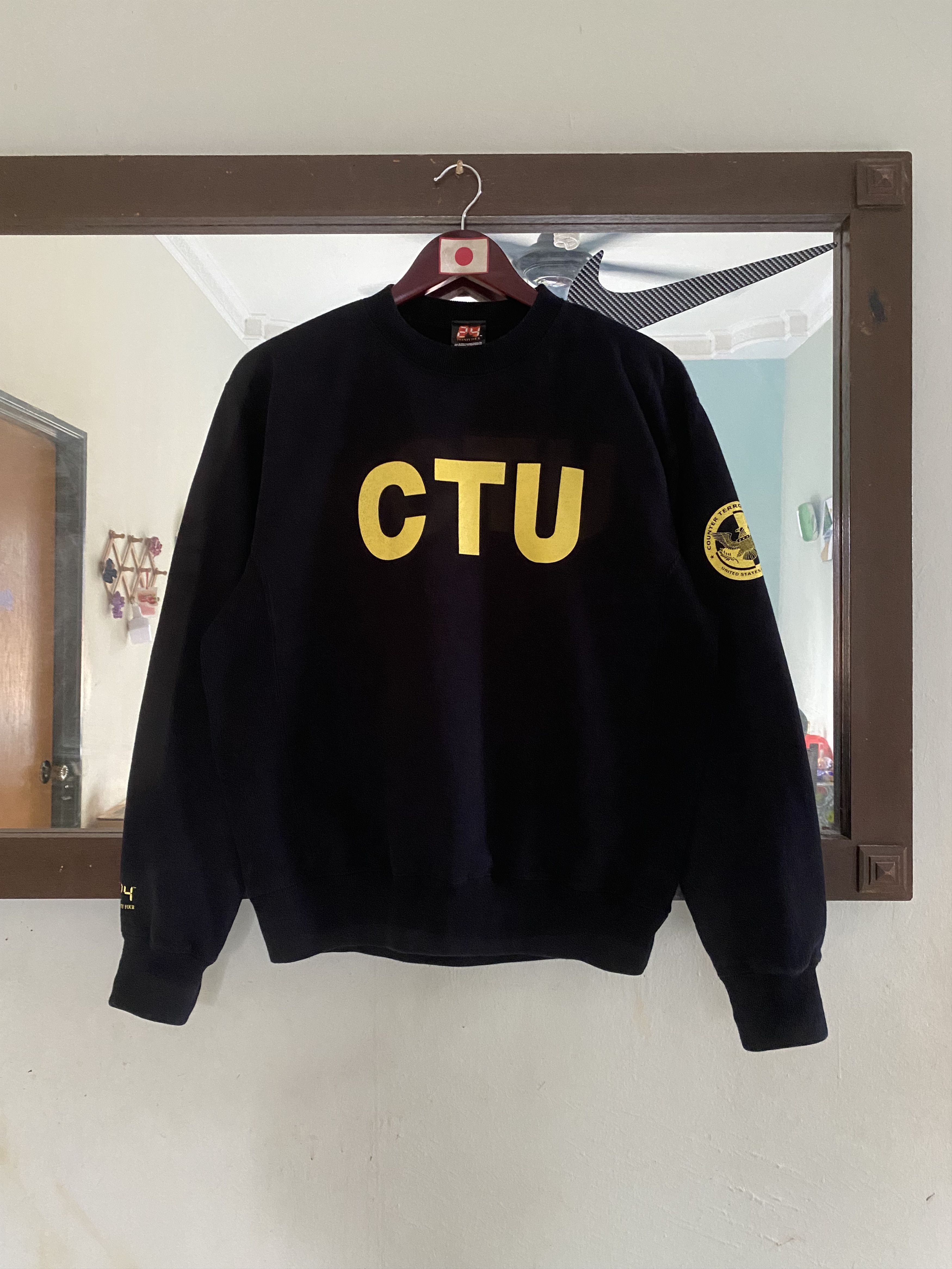 Vintage Vintage CTU Counter Terrorist Unit 24 Sweatshirt Size US S / EU 44-46 / 1 - 1 Thumbnail