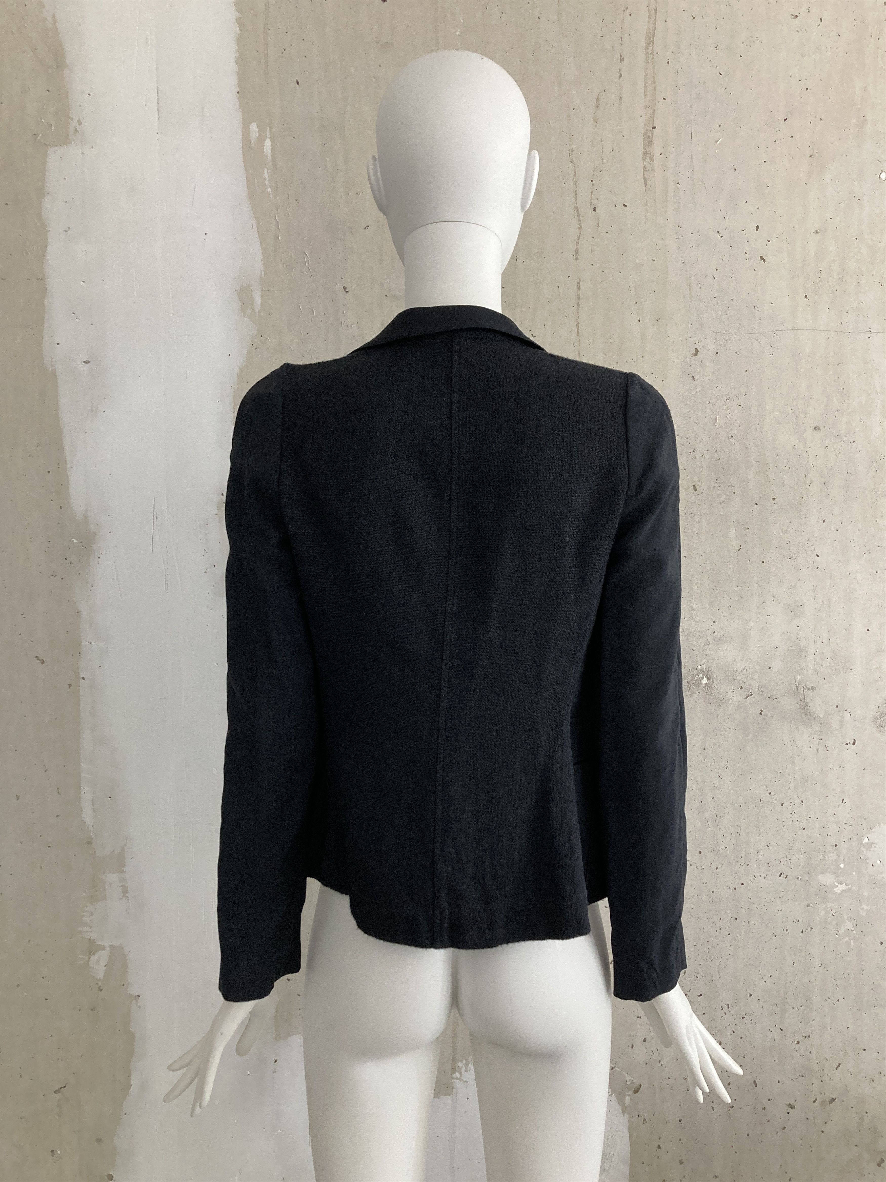 Hussein Chalayan FW2003 Archive Double Fabric Blazer Size S / US 4 / IT 40 - 2 Thumbnail