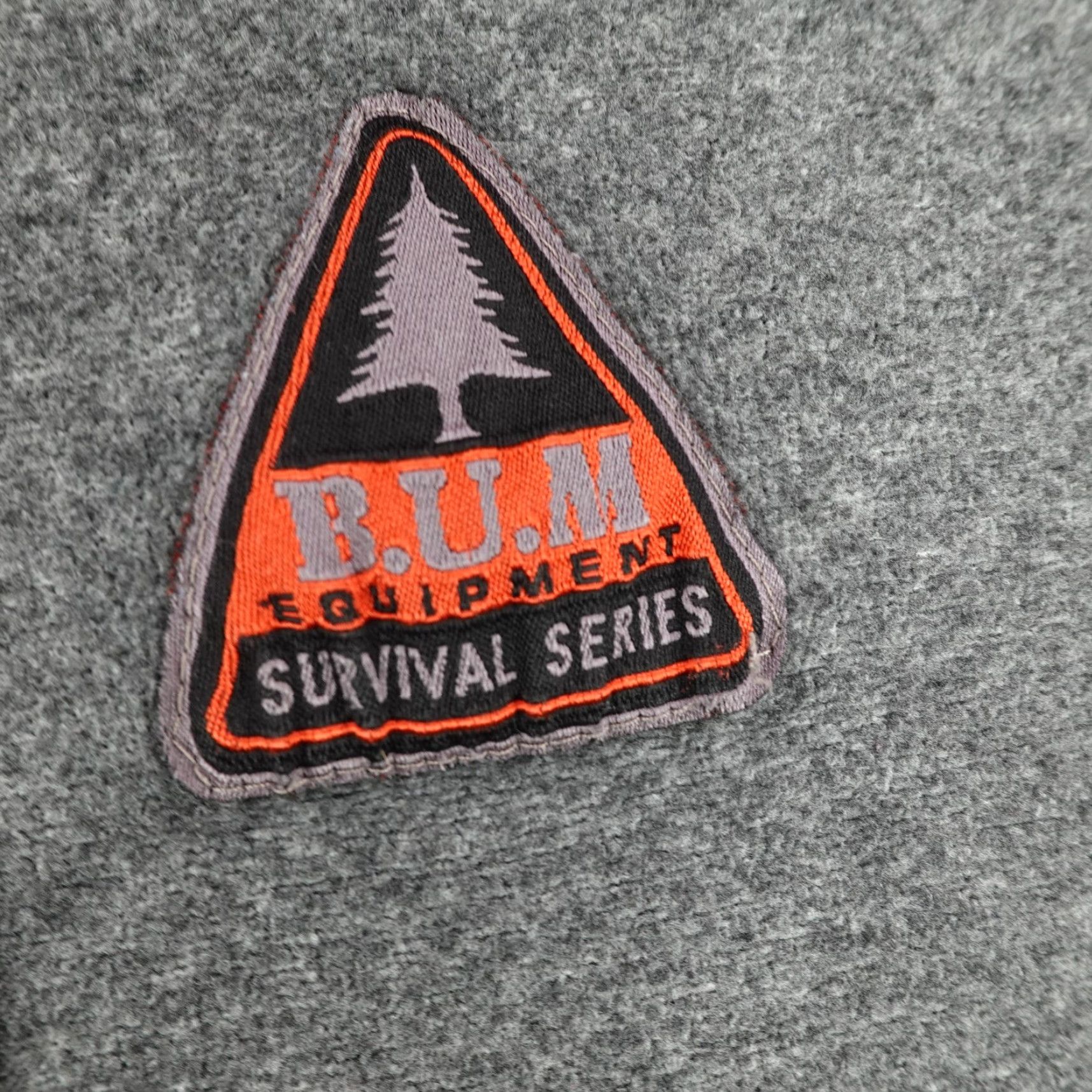 Equipment VINTAGE Bum Equipment Hoodie Mens Large Gray Fleece Pullover Survival Series Y2K Size US L / EU 52-54 / 3 - 4 Thumbnail