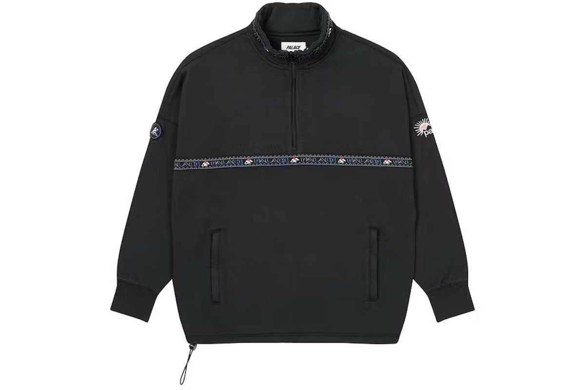Palace Zen Half Zip Black