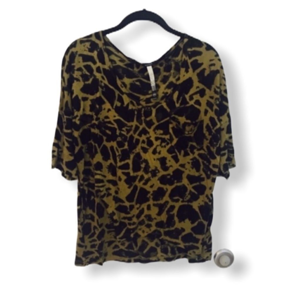 Other Kensie Women’s Size M Animal Print 3/4 Sleeve Soft Top Size M / US 6-8 / IT 42-44 - 2 Thumbnail