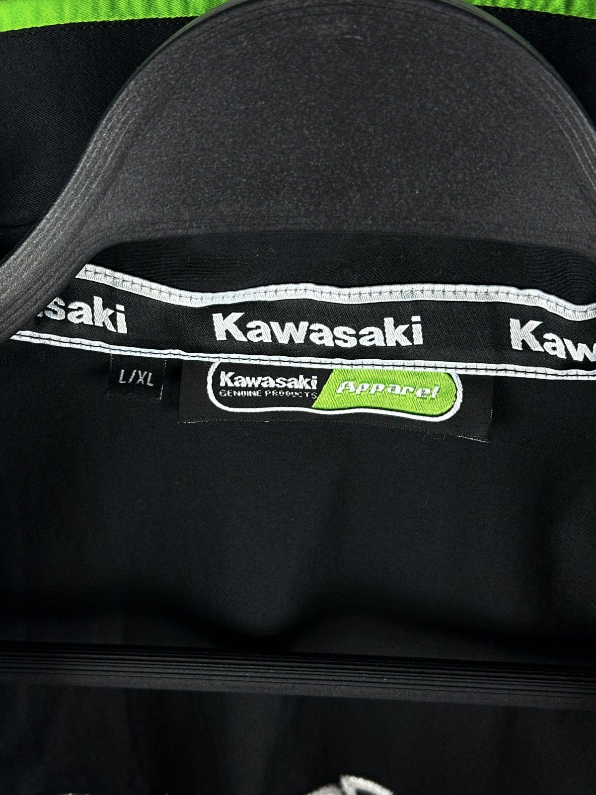 Vintage Vintage Kawasaki Racing Shirt Short Sleeve Button Up Men’s Size US XL / EU 56 / 4 - 5 Thumbnail