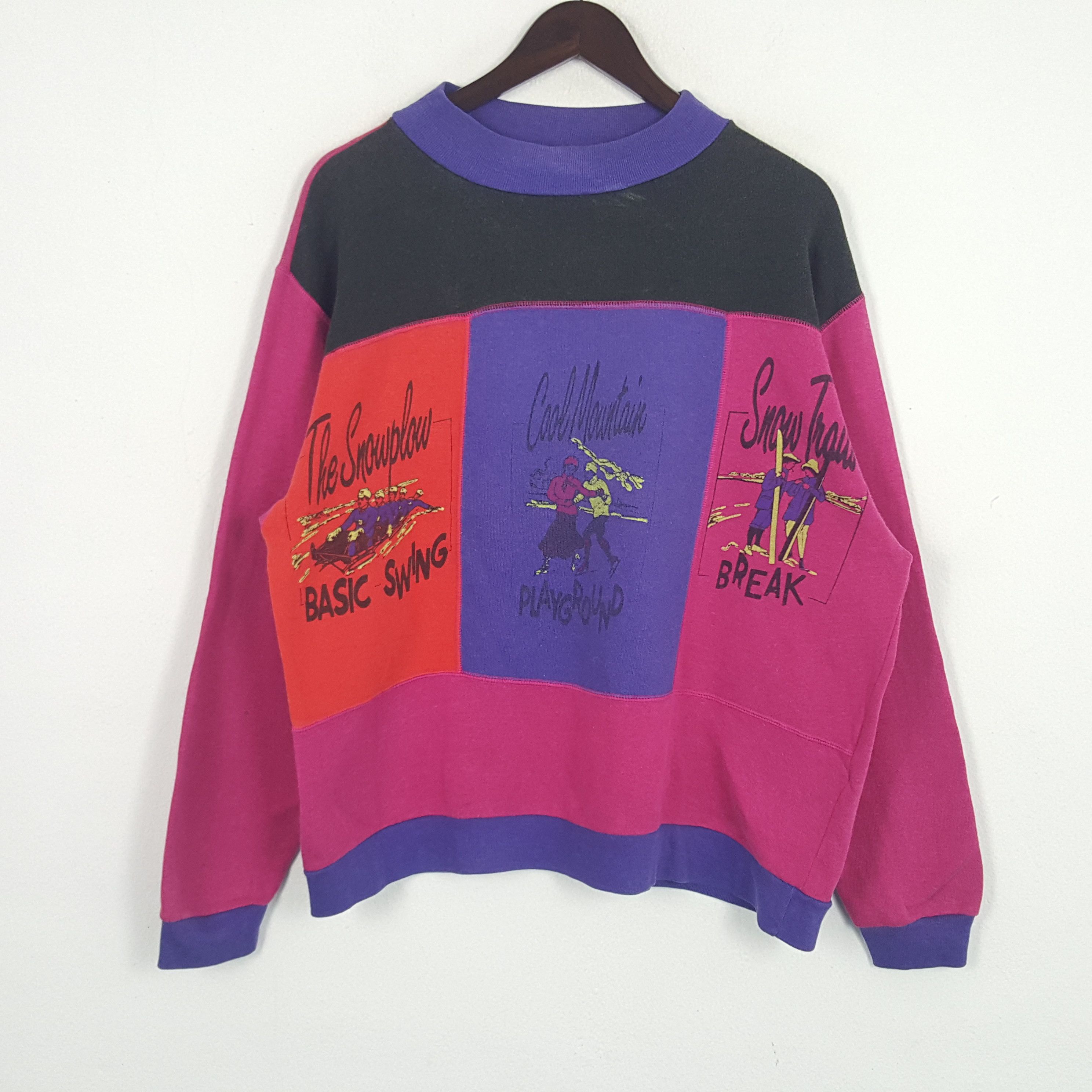 Vintage Vintage Basic Swing Sweatshirt Size US L / EU 52-54 / 3 - 1 Thumbnail