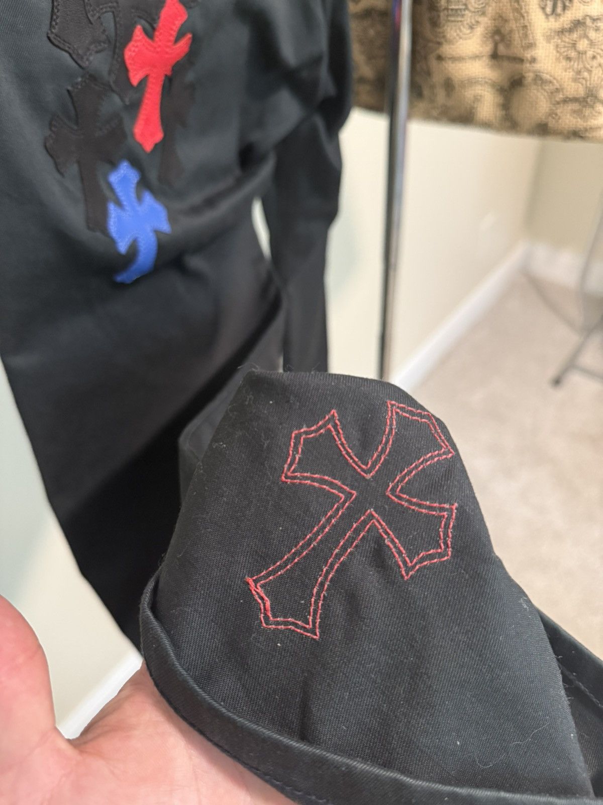 Chrome Hearts Chrome Hearts Spiderman Cross Patch Chinos Size US 34 / EU 50 - 9 Thumbnail
