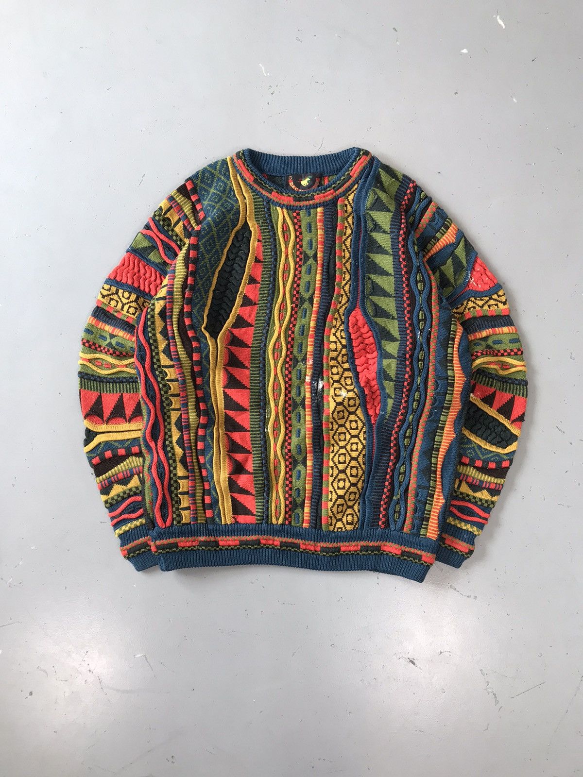 Coogi Vintage Coogi Style Decano Club CrewNeck Sweater Size US S / EU 44-46 / 1 - 1 Thumbnail