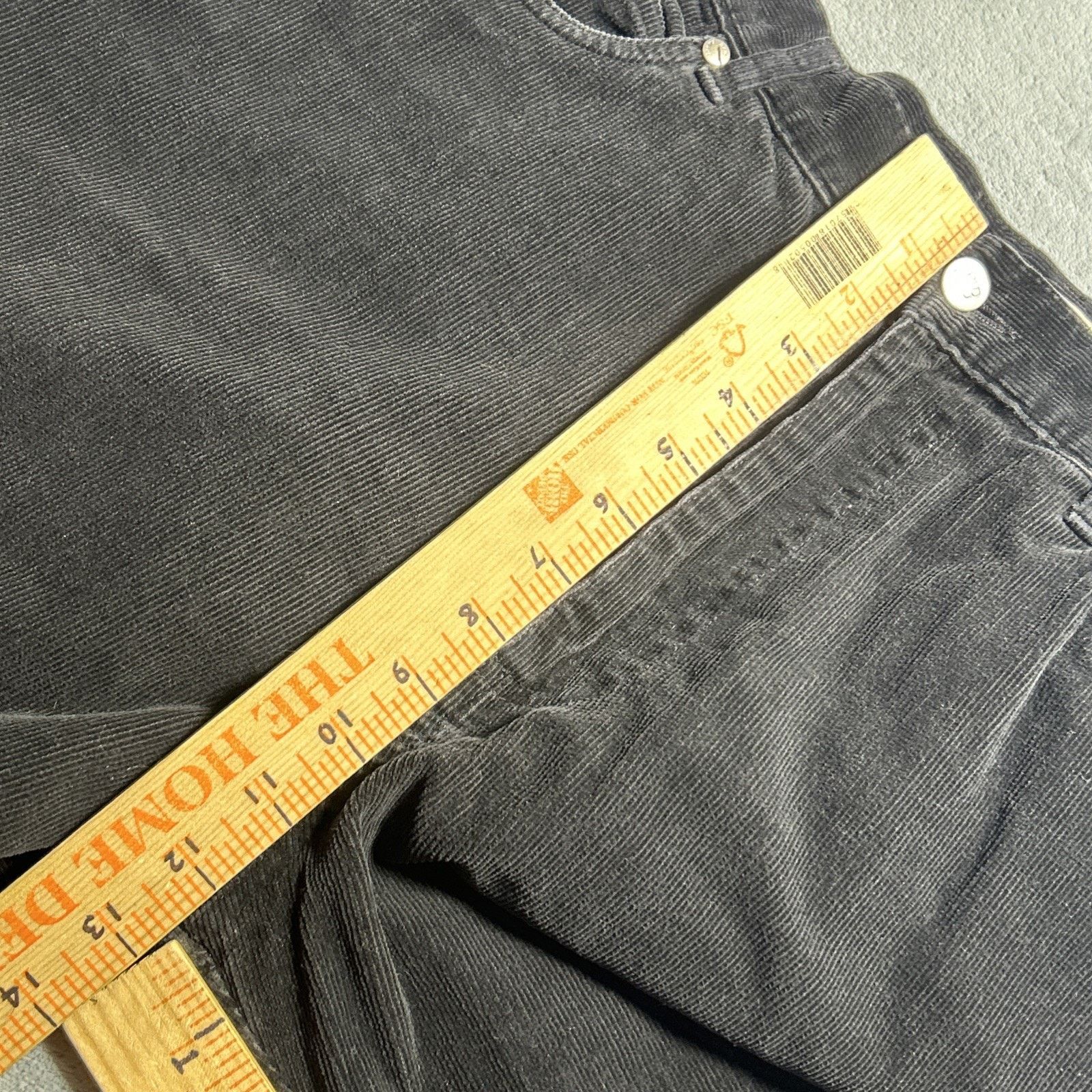 St. Johns Bay Y2k 2000s Beyond Baggy Corduroy Pant Women 10 31x27 Raw Wide Size 32" / US 10 / IT 46 - 10 Thumbnail