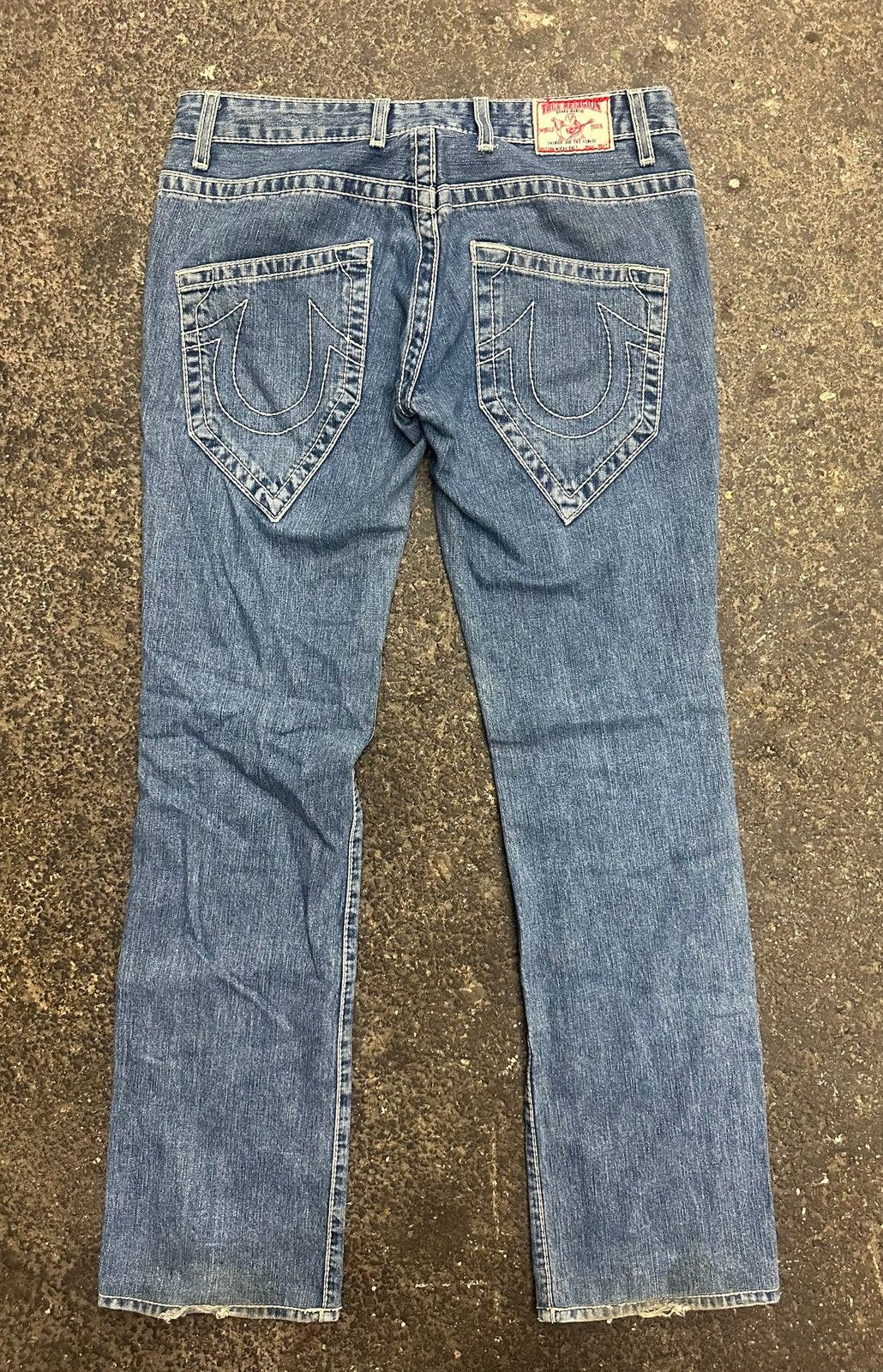Y2k true religion flare jeans
