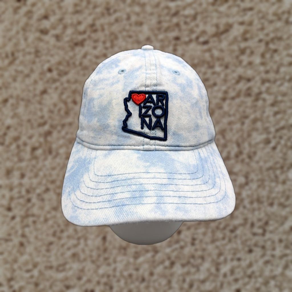 Vintage VINTAGE Not Applicable – Actually Modern Home Free Hat Cap Strap Back Adult One Size Blue Tie Dye 100% Cotton Baseball Cap Unisex Mens Womens Hats Size ONE SIZE - 1 Thumbnail