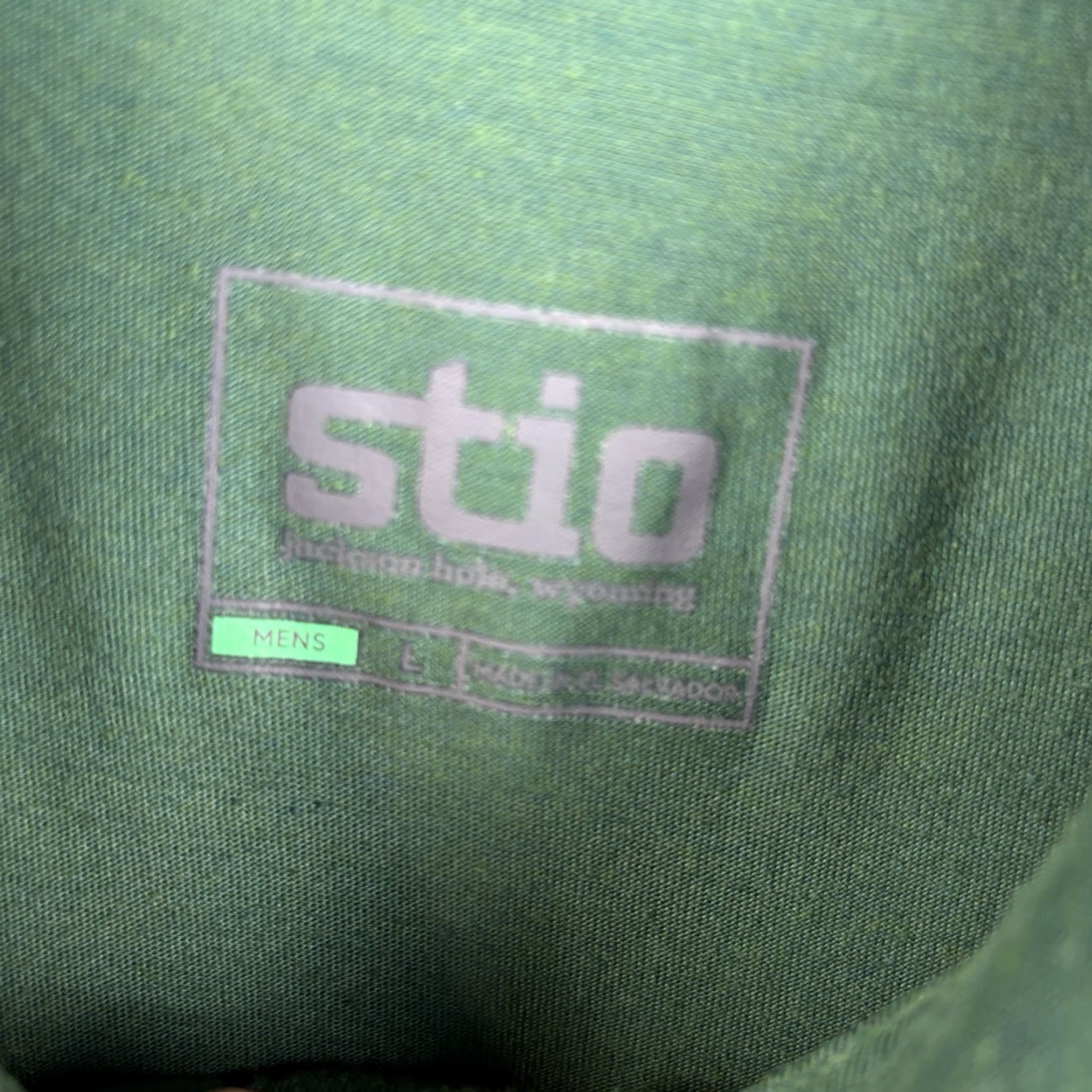 Vintage Stio Polo Shirt Mens L Green Pocket Jersey Golf Casual Stretch Outdoor Size US L / EU 52-54 / 3 - 2 Thumbnail