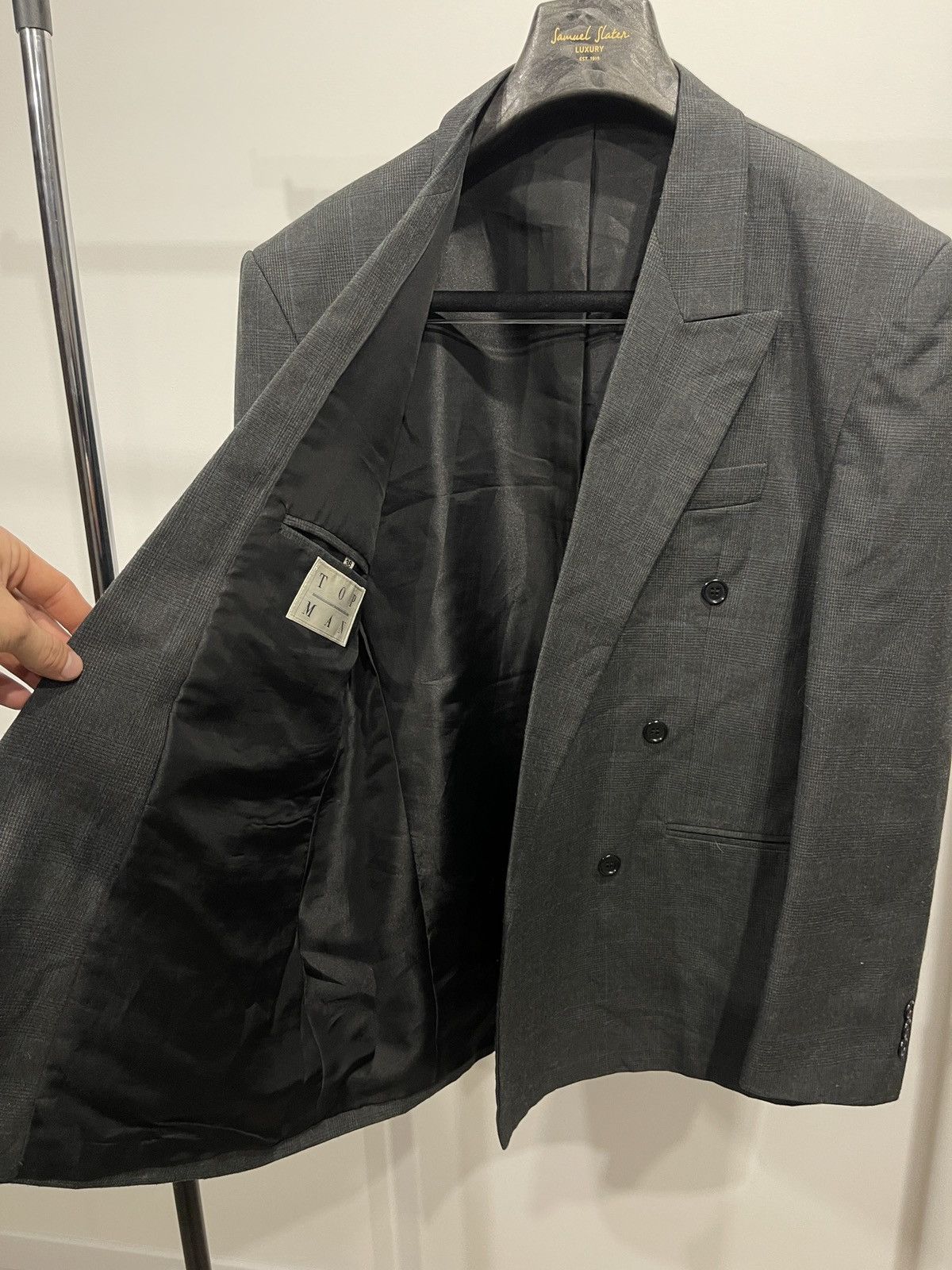 Topman Vintage double-breasted jacket topman classic blazer 38 Size 38R - 3 Thumbnail