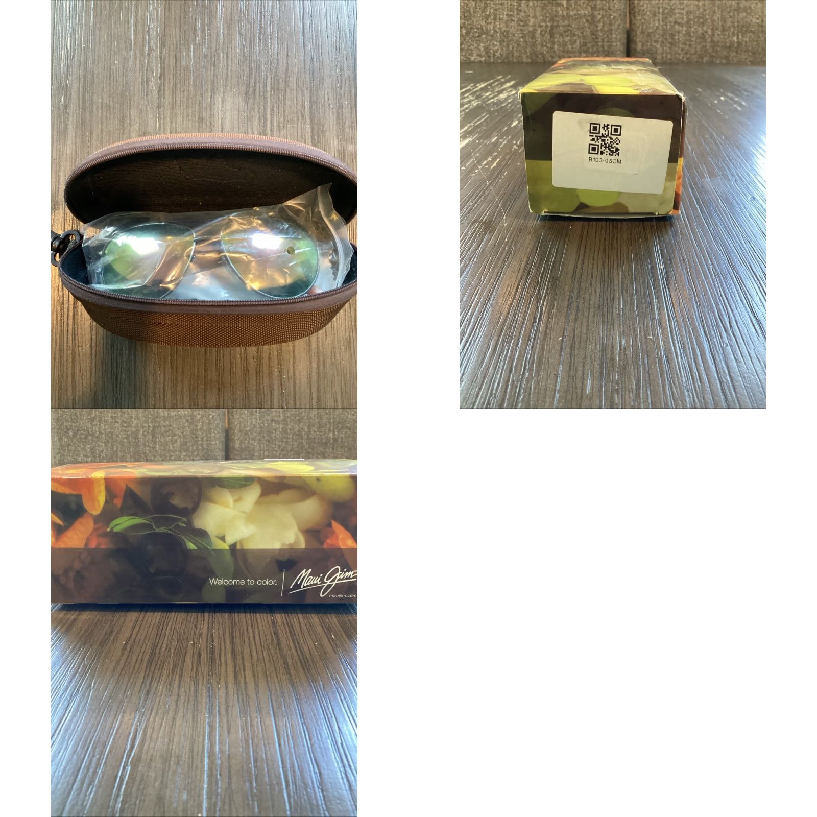 Maui Jim Maui Jim Sunglasses B103-05CM Shallows Matte Titanium Size ONE SIZE - 8 Thumbnail
