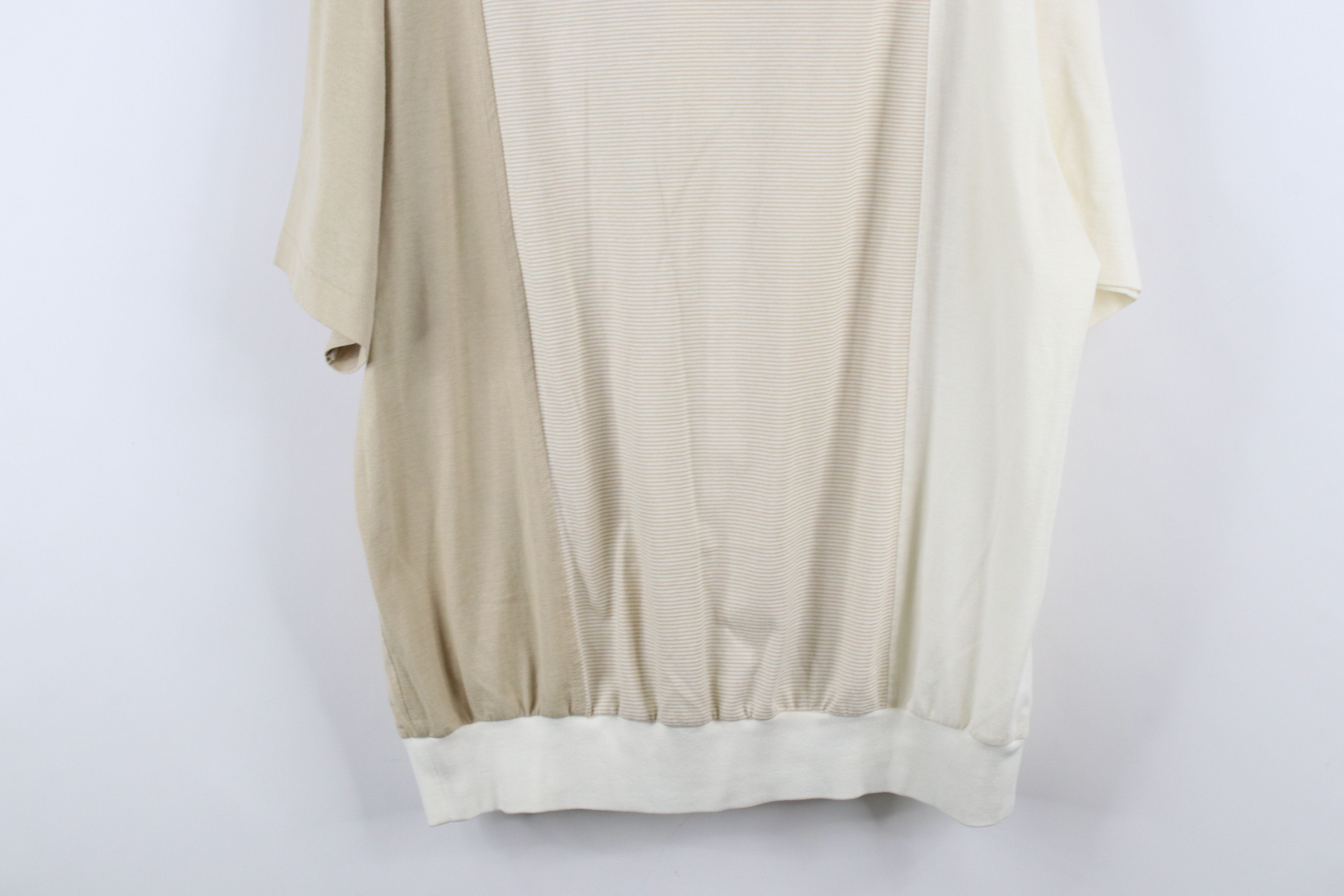Vintage Vintage 90s Streetwear Block Collared Pullover Polo Shirt Size US XL / EU 56 / 4 - 11 Thumbnail