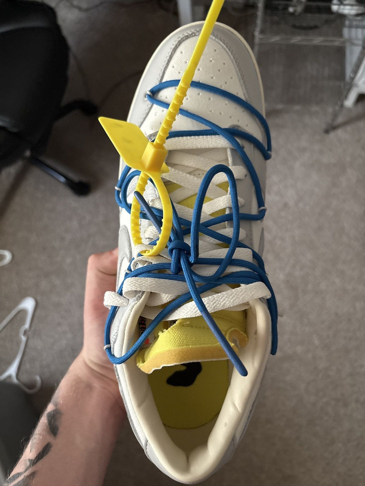 Off-White LOT 10 off white dunk Size US 13 / EU 46 - 2 Thumbnail