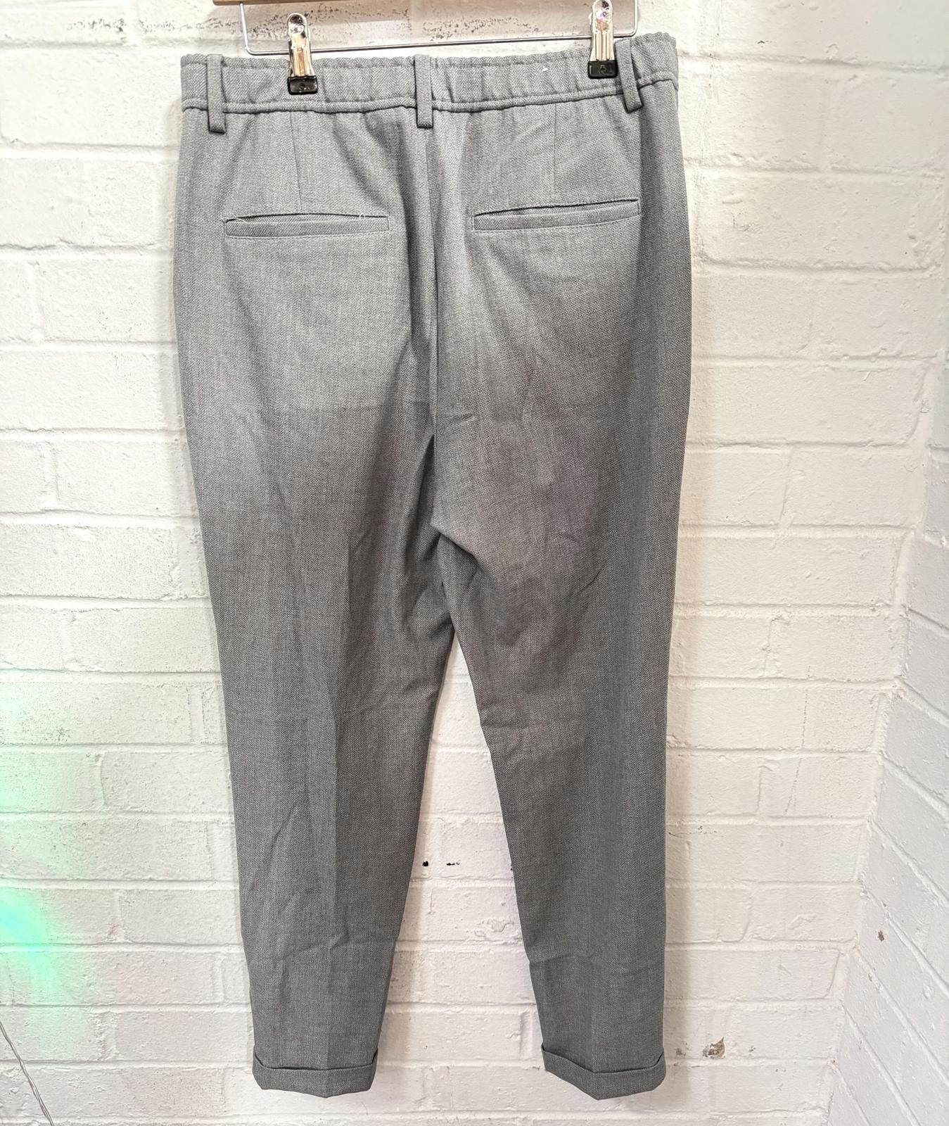 Unknown London Men's Grey Dress Pants Size 38R - 4 Thumbnail