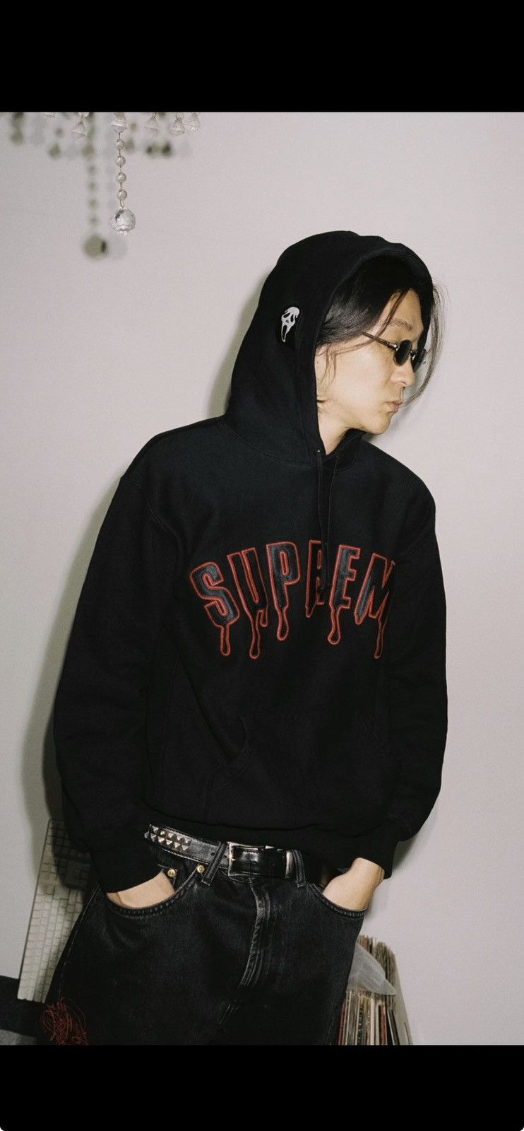 Supreme Supreme Ghostface Arc Hoodie Black Size M | Grailed
