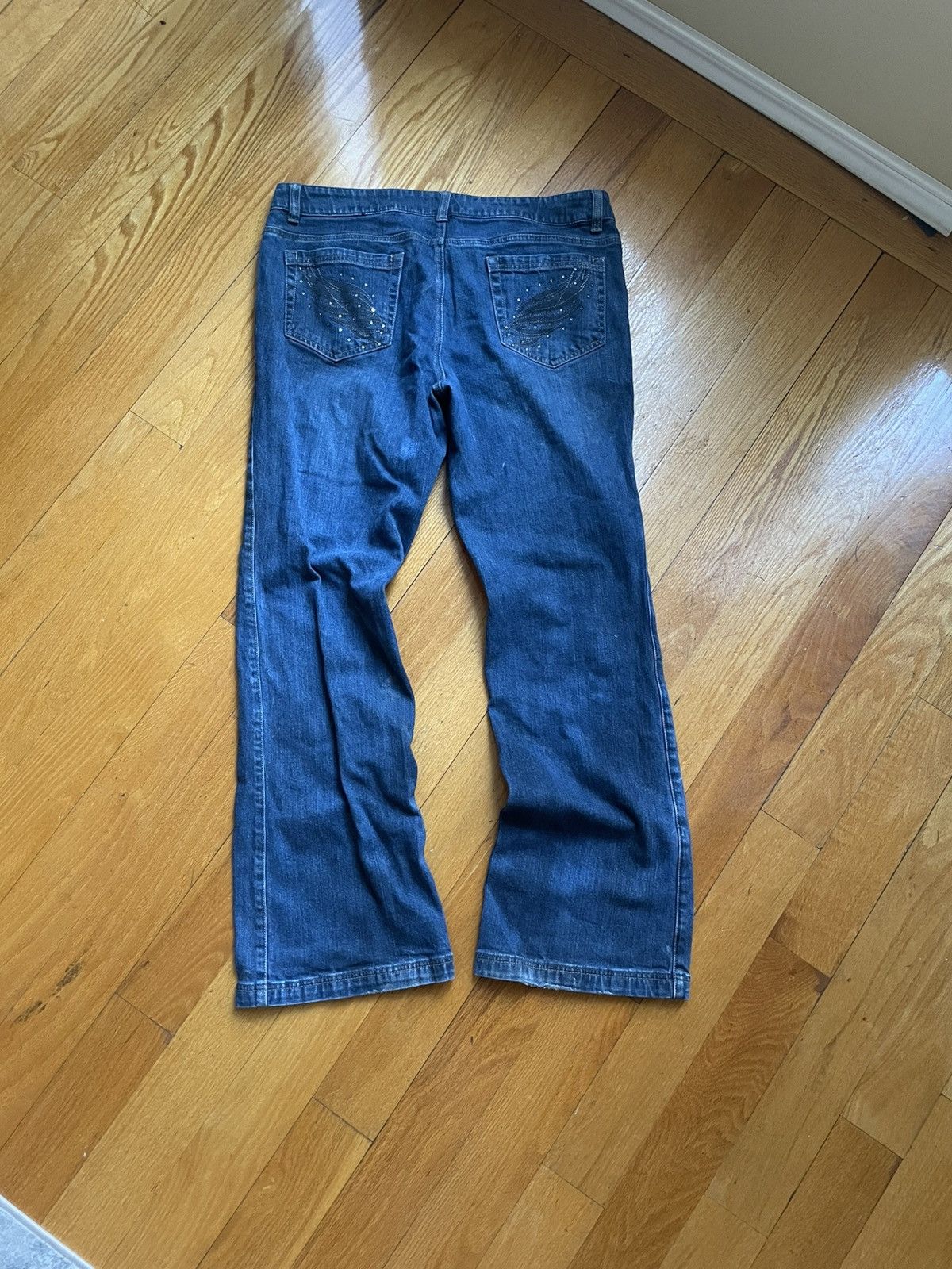 Harley Davidson Y2K Embellished Y2K Harley Davidson jeans Size 34" / US 12 / IT 48 - 2 Thumbnail