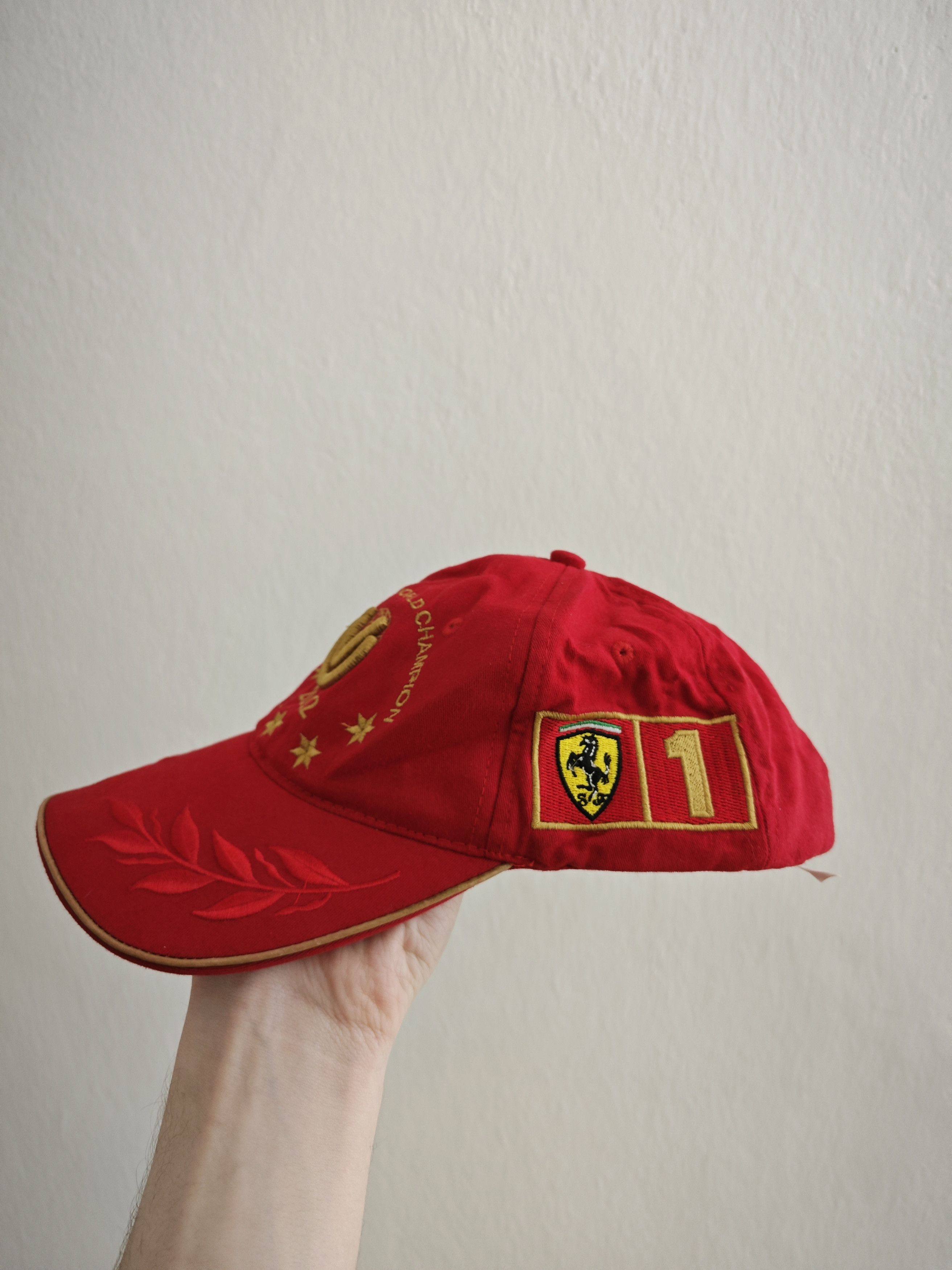 Vintage Michael Schumacher 2002 F1 world champion vintage cap Size ONE SIZE - 3 Thumbnail