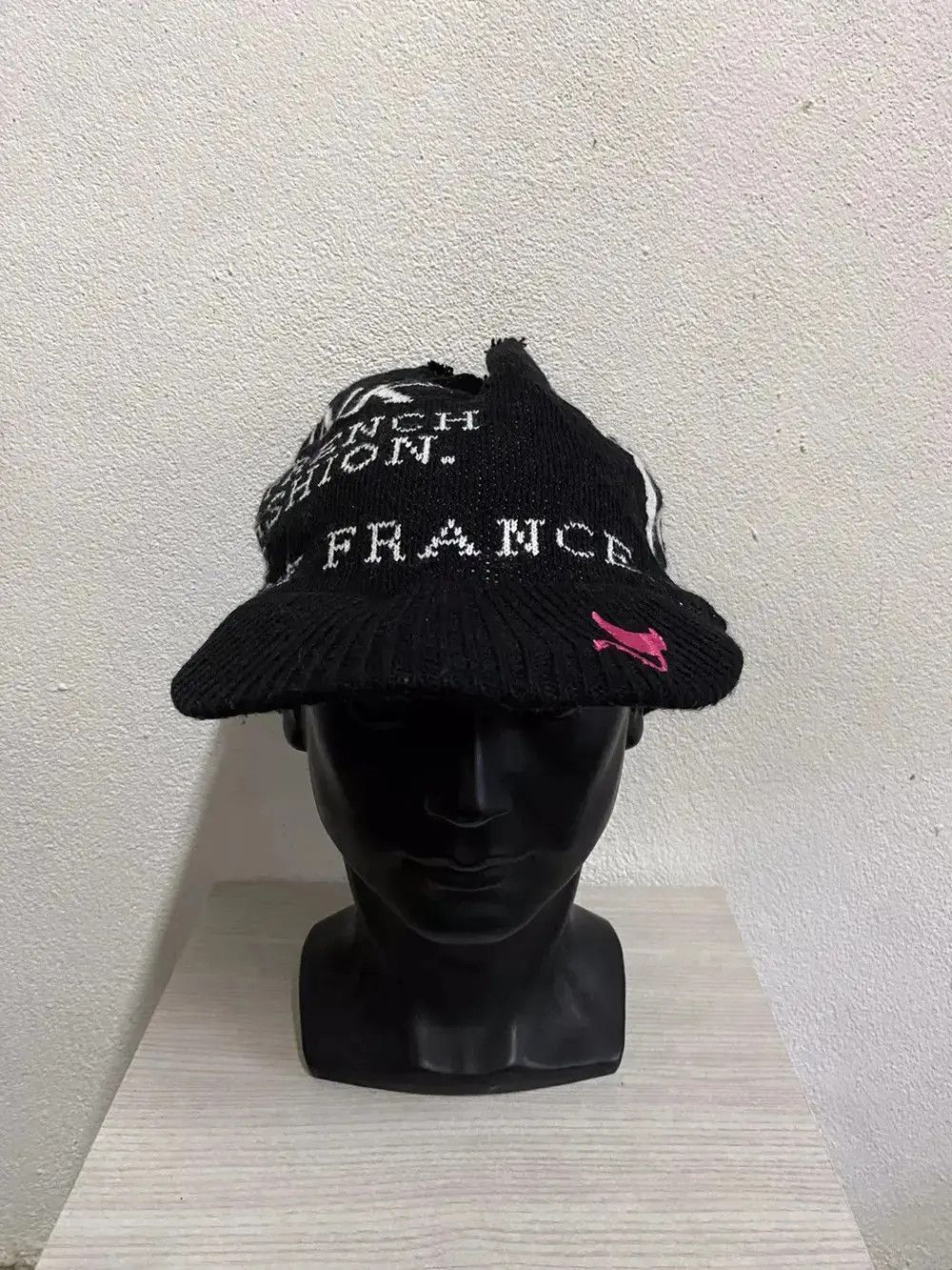 Japanese Brand Punk Rare Design Clunk Love Visor Beanie Hat Size ONE SIZE - 4 Thumbnail