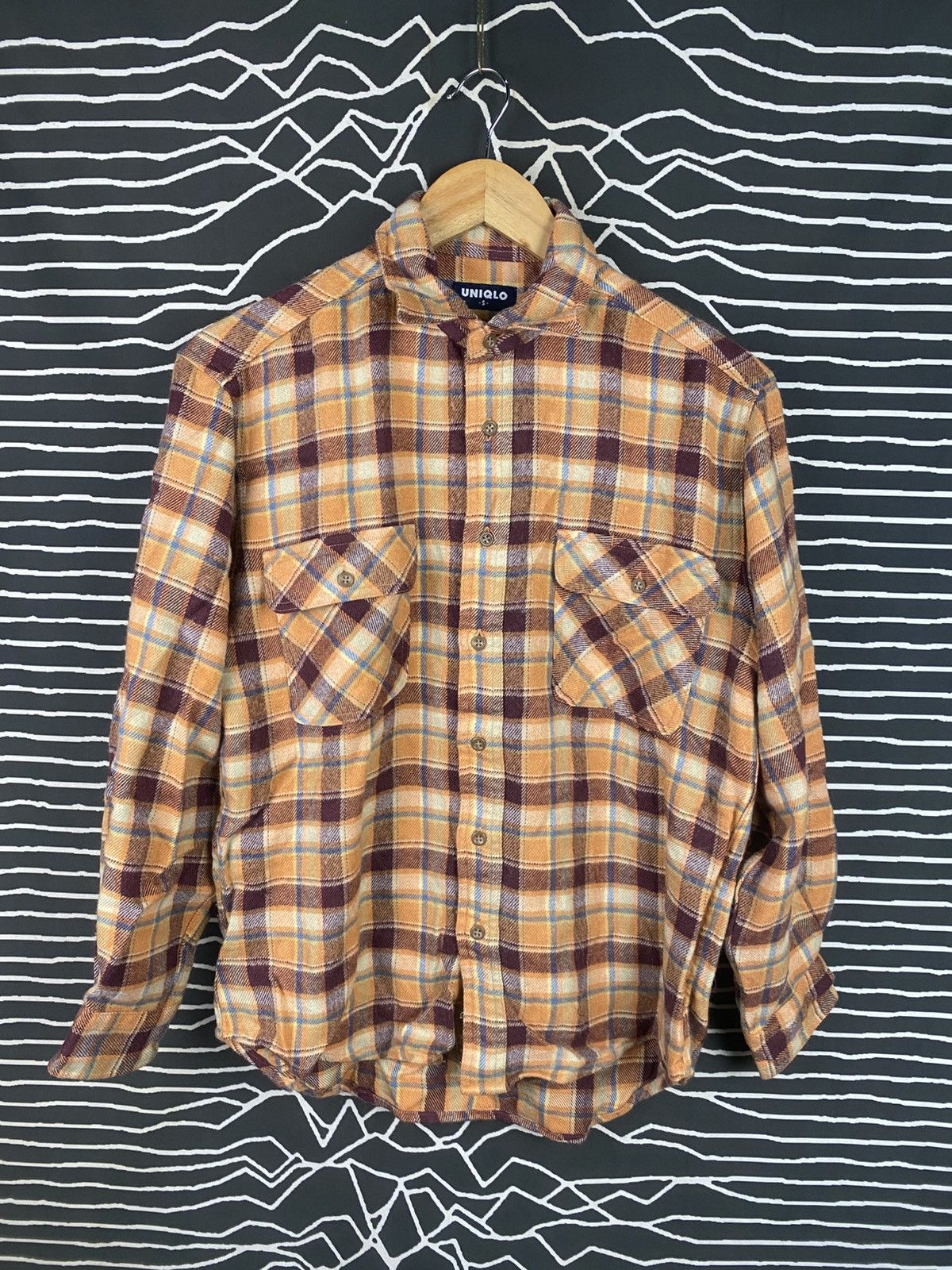 Uniqlo Vintage Uniqlo Flannel Size US S / EU 44-46 / 1 - 1 Thumbnail