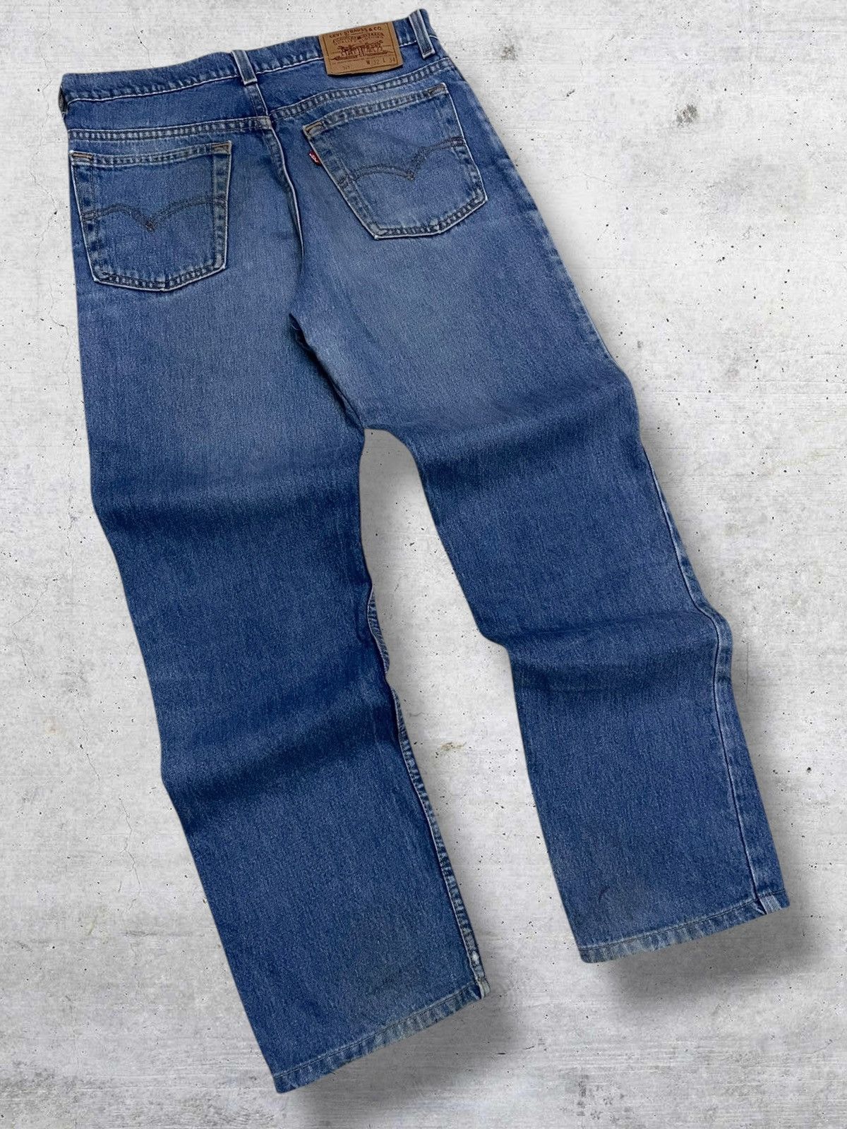 Levi's Vintage Clothing VINTAGE LEVIS 515 90S DESIGNER DIRT WASHED GRUNGE DENIM Size US 30 / EU 46 - 10 Thumbnail