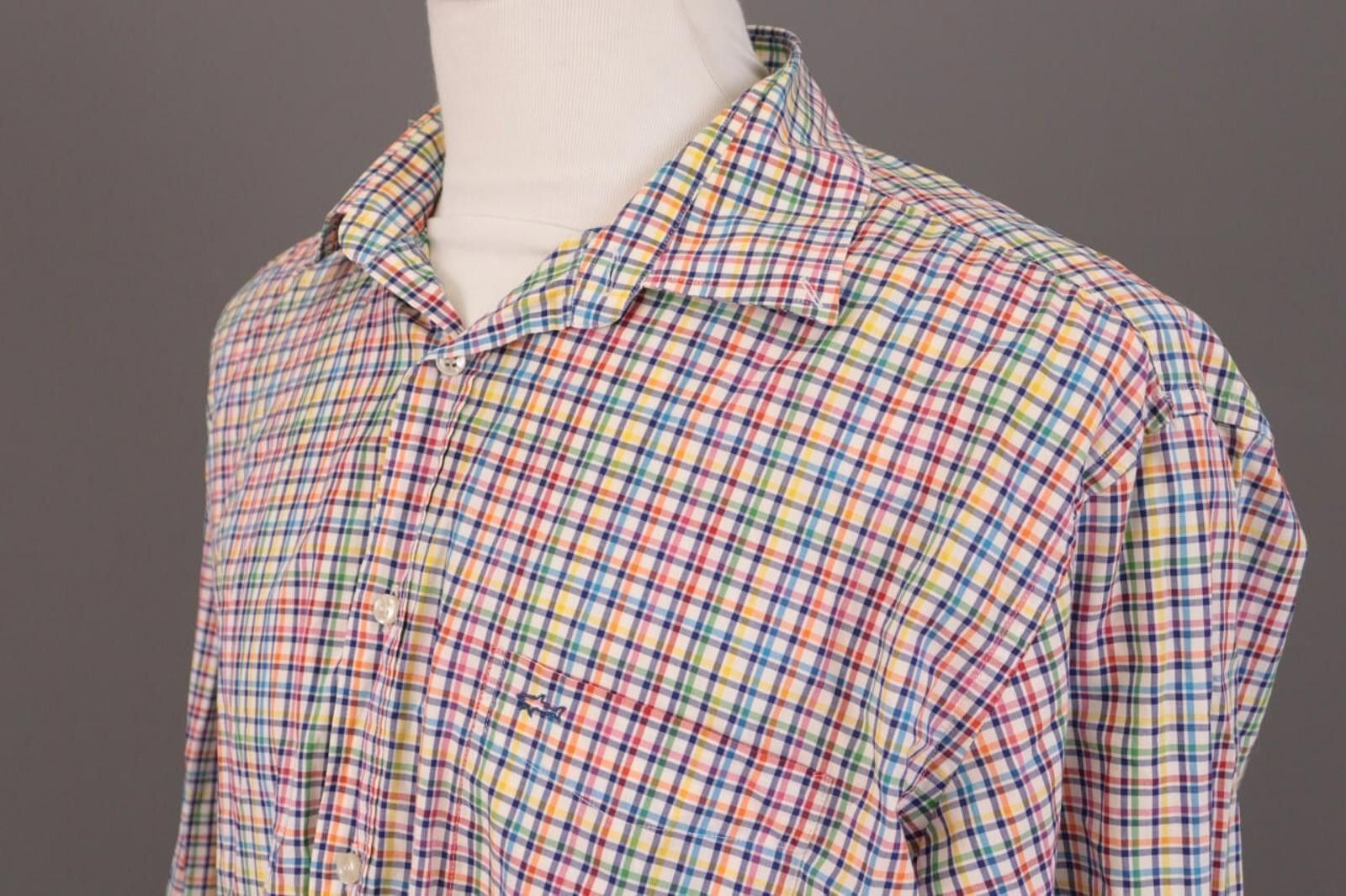 Paul & Shark Paul & Shark Multi Plaid Cotton Collared Shirt Dress Size 43 Size M / US 6-8 / IT 42-44 - 10 Thumbnail