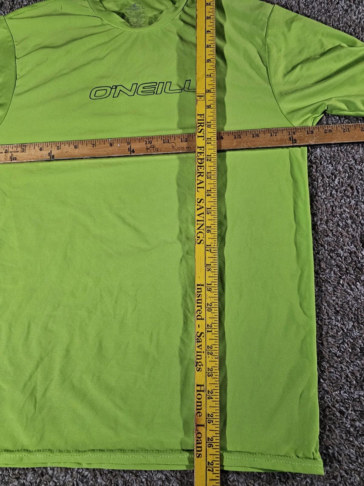 O'Neill O'Neill 50+ UVP small Slim Fit Green Swim Shirt Size US 30 / EU 46 - 5 Thumbnail