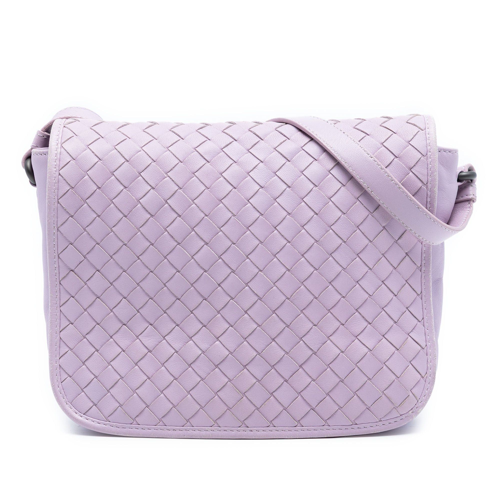 Bottega Veneta Nappa Intrecciato Flap Crossbody Size ONE SIZE - 1 Thumbnail