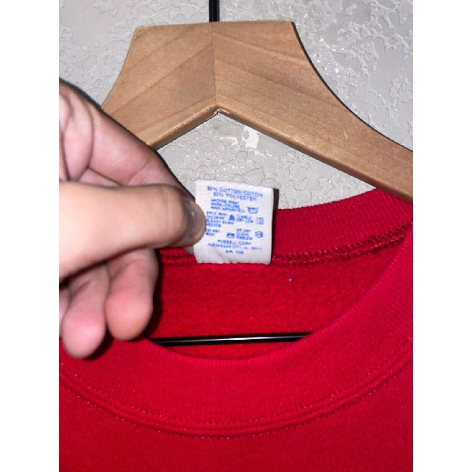Jerzees Vintage Native American Sweatshirt Indian Turtle Red VTG 90s Size US L / EU 52-54 / 3 - 7 Thumbnail