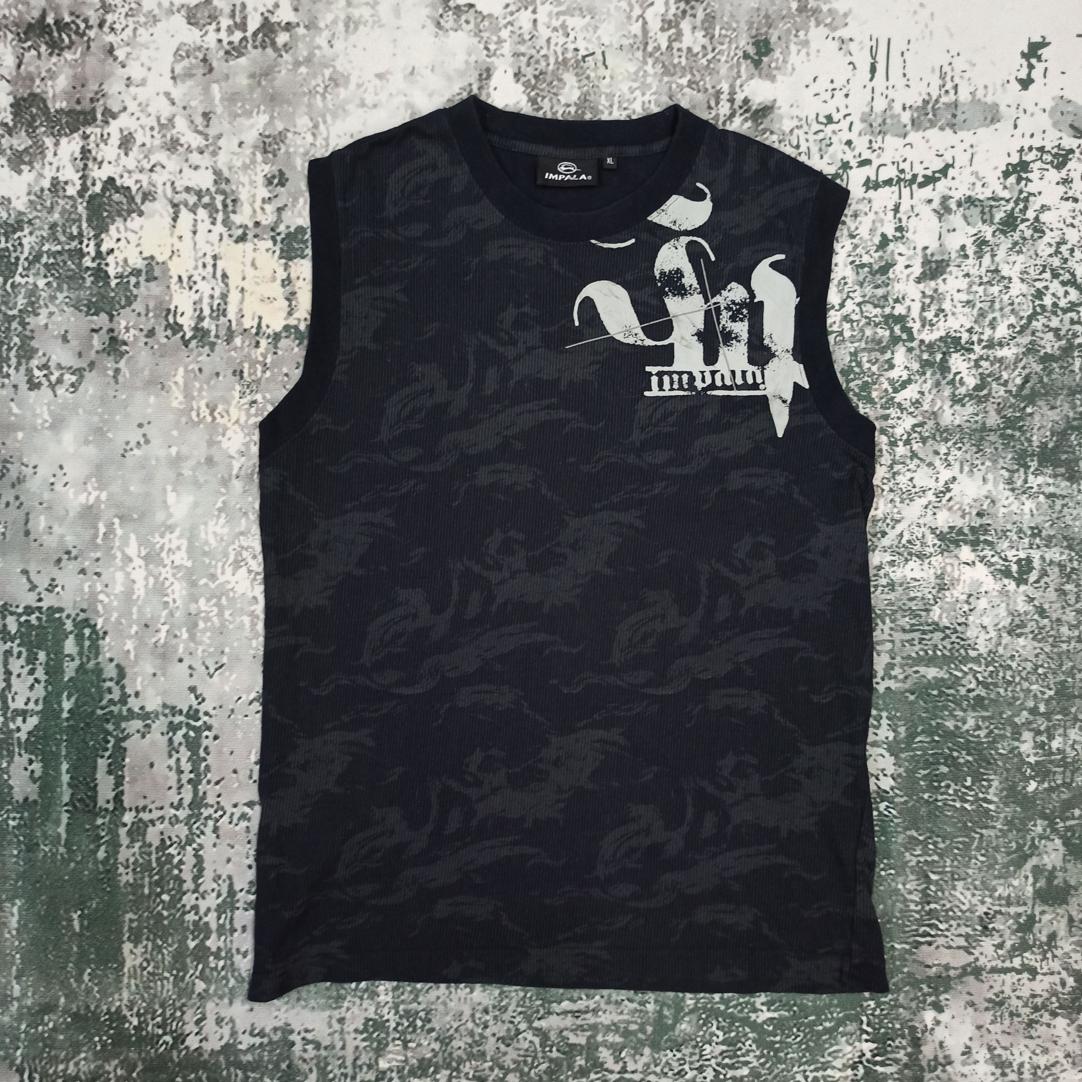 If Six Was Nine Vintage IMPALA Poem/PUNK Sleeve Less Tshirt Size US XL / EU 56 / 4 - 1 Thumbnail