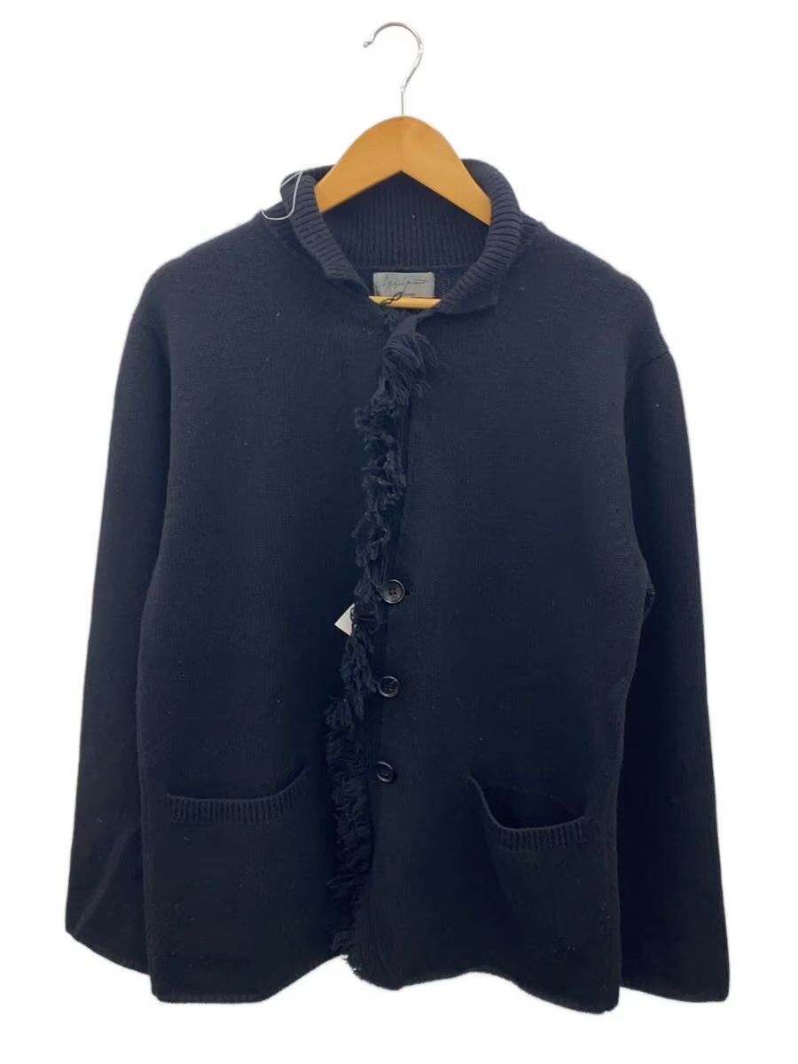 Yohji Yamamoto yohji yamamoto POUR HOMME 90s-00s/Fringe/Knit Cardigan Size US L / EU 52-54 / 3 - 1 Thumbnail
