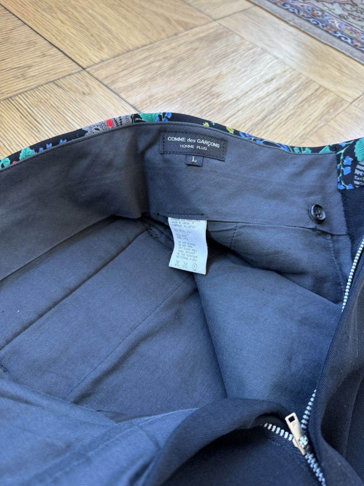 Comme des Garcons Homme Plus CDG homme plus trousers Size US 32 / EU 48 - 4 Thumbnail