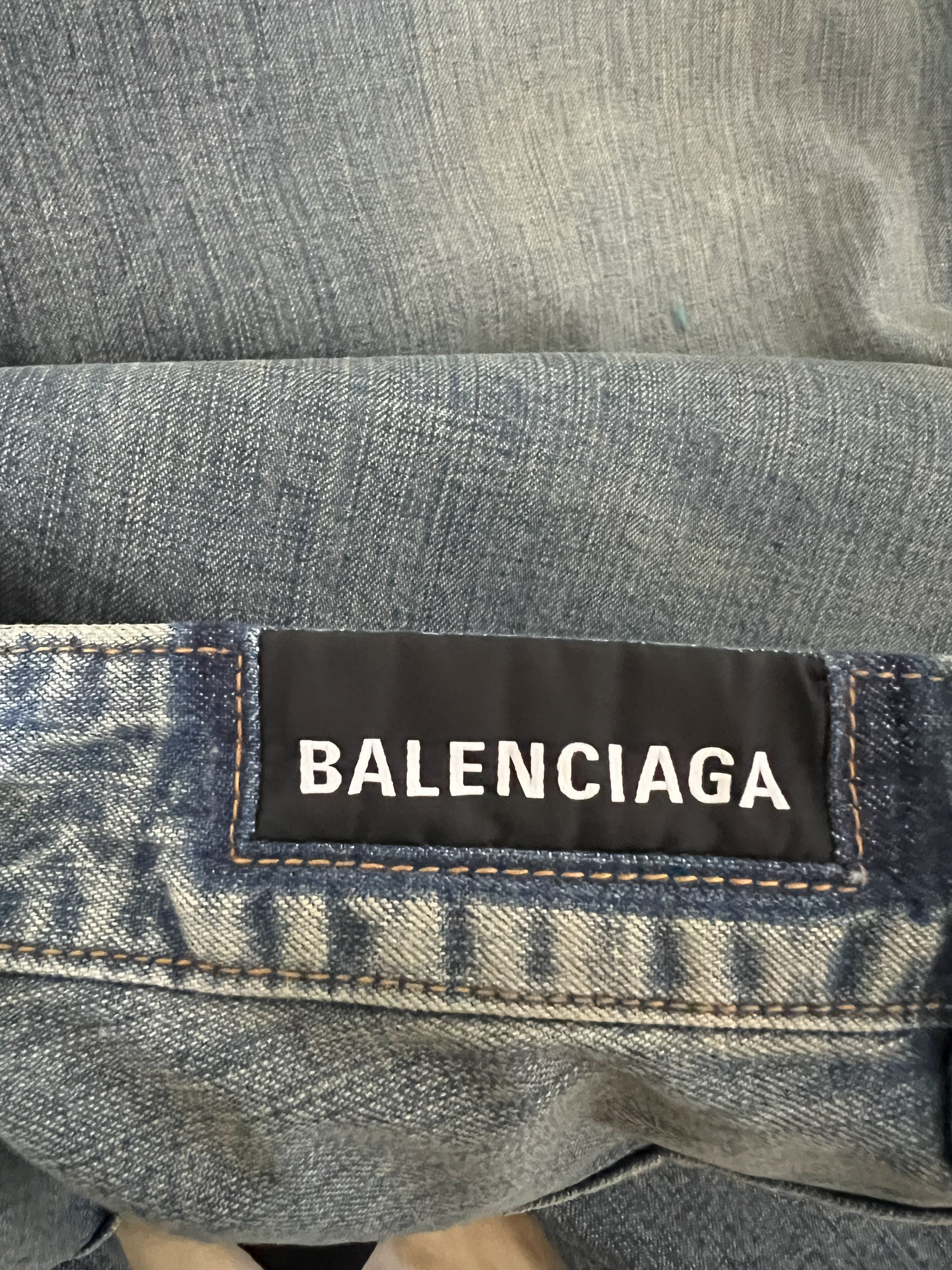 Balenciaga Balenciaga Double Front Denim sz S Size US 30 / EU 46 - 6 Thumbnail
