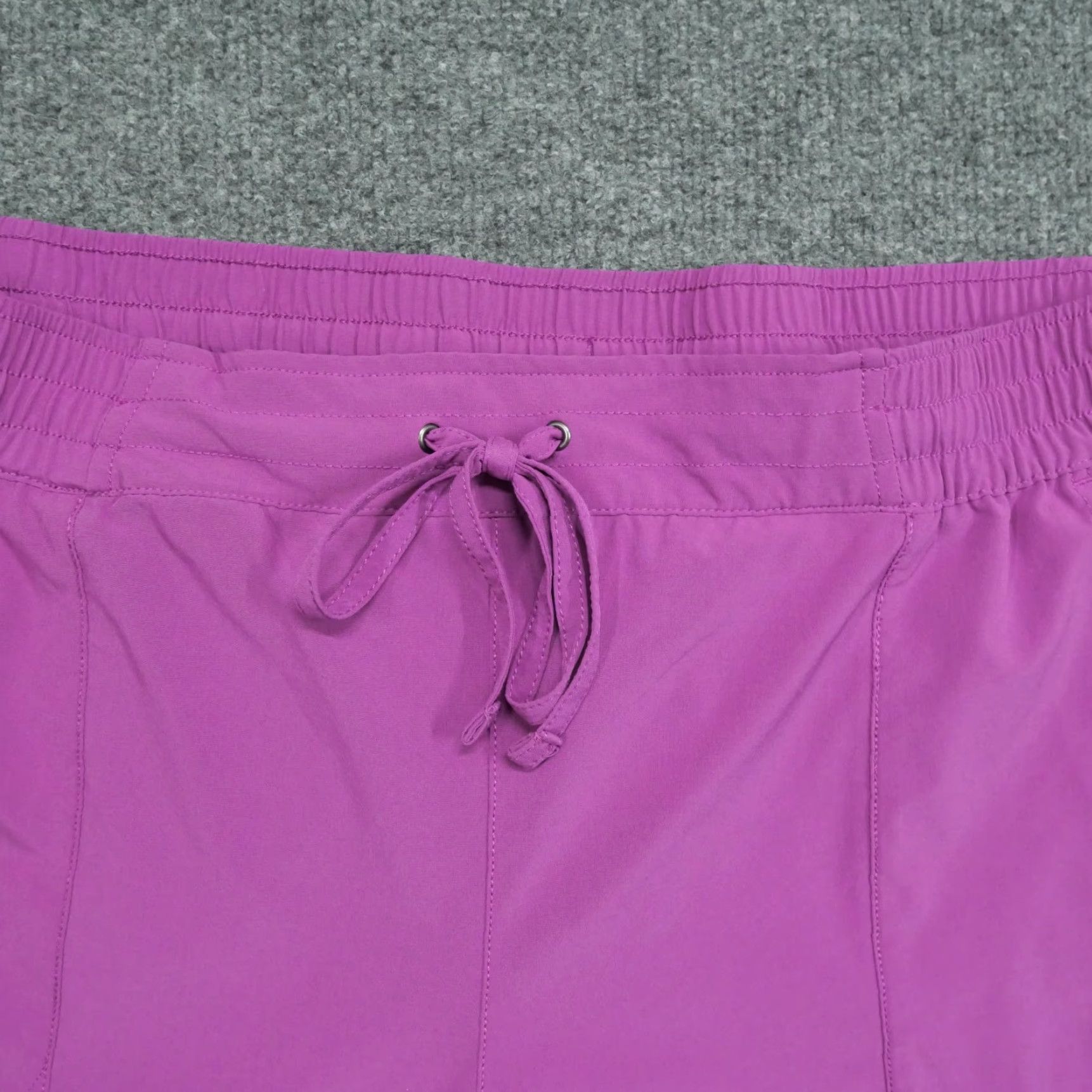 CO Duluth Pants Womens XL Purple Jogger Straight Stretch Lightweight Casual Canvas Size 25" / US 0 / IT 36 - 2 Thumbnail