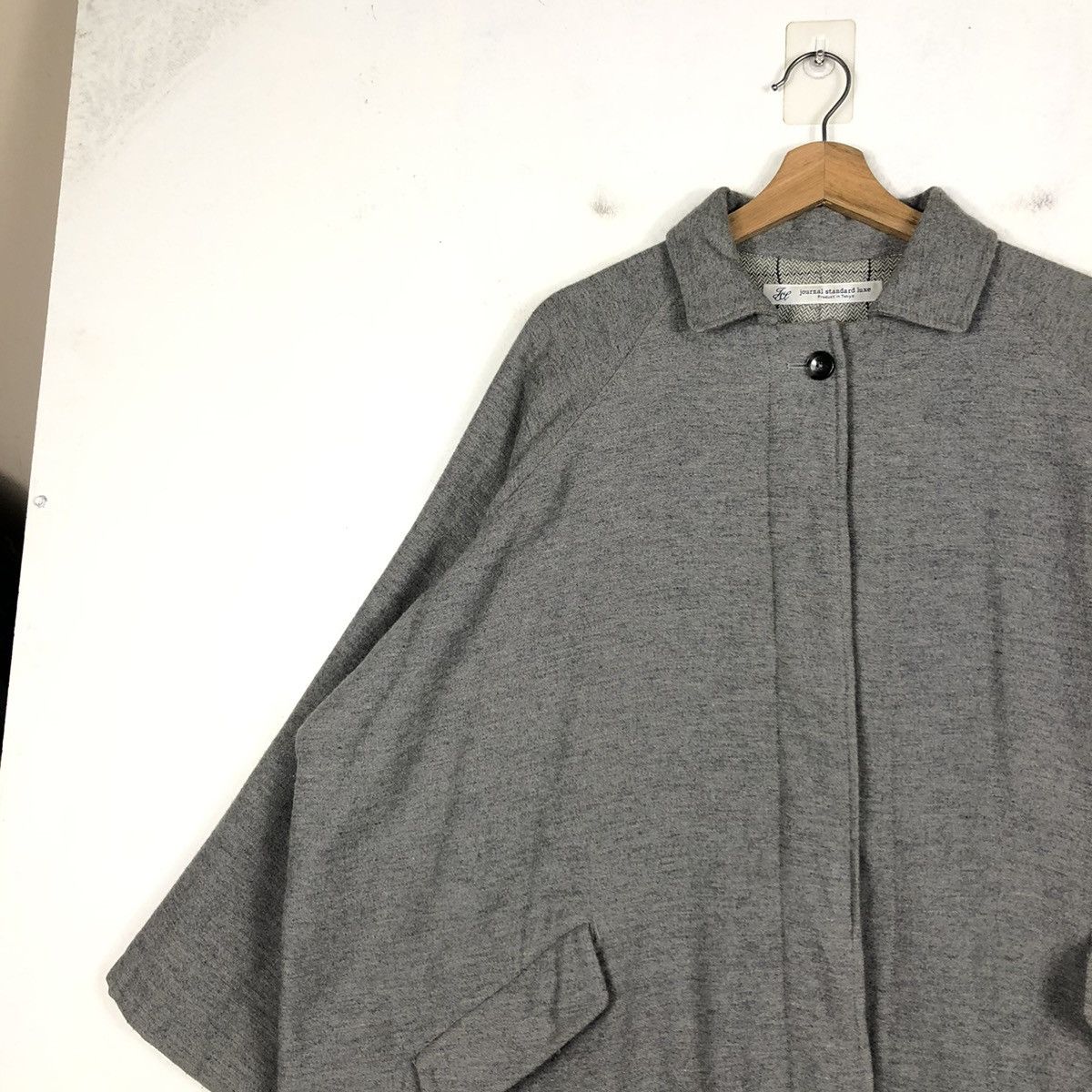 Japanese Brand × Vintage 📌VINTAGE OVERSIZED LONG JACKET JOURNAL STANDARD BLANKET Size US L / EU 52-54 / 3 - 9 Thumbnail