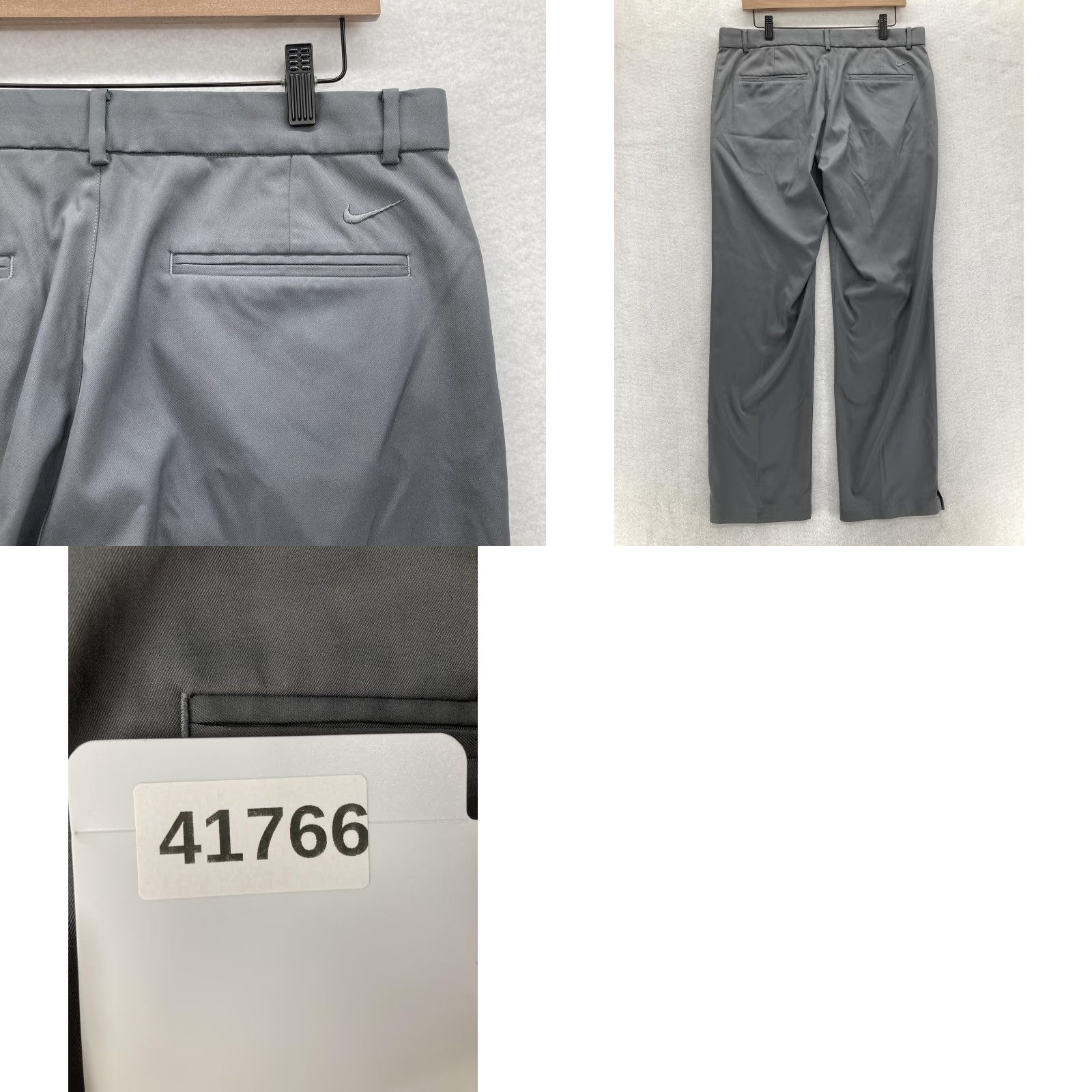 Nike Nike Golf Pants Mens 34x30 Gray Dri-FIT Standard Fit Stretch Active Performance Pants Size US 34 / EU 50 - 9 Thumbnail