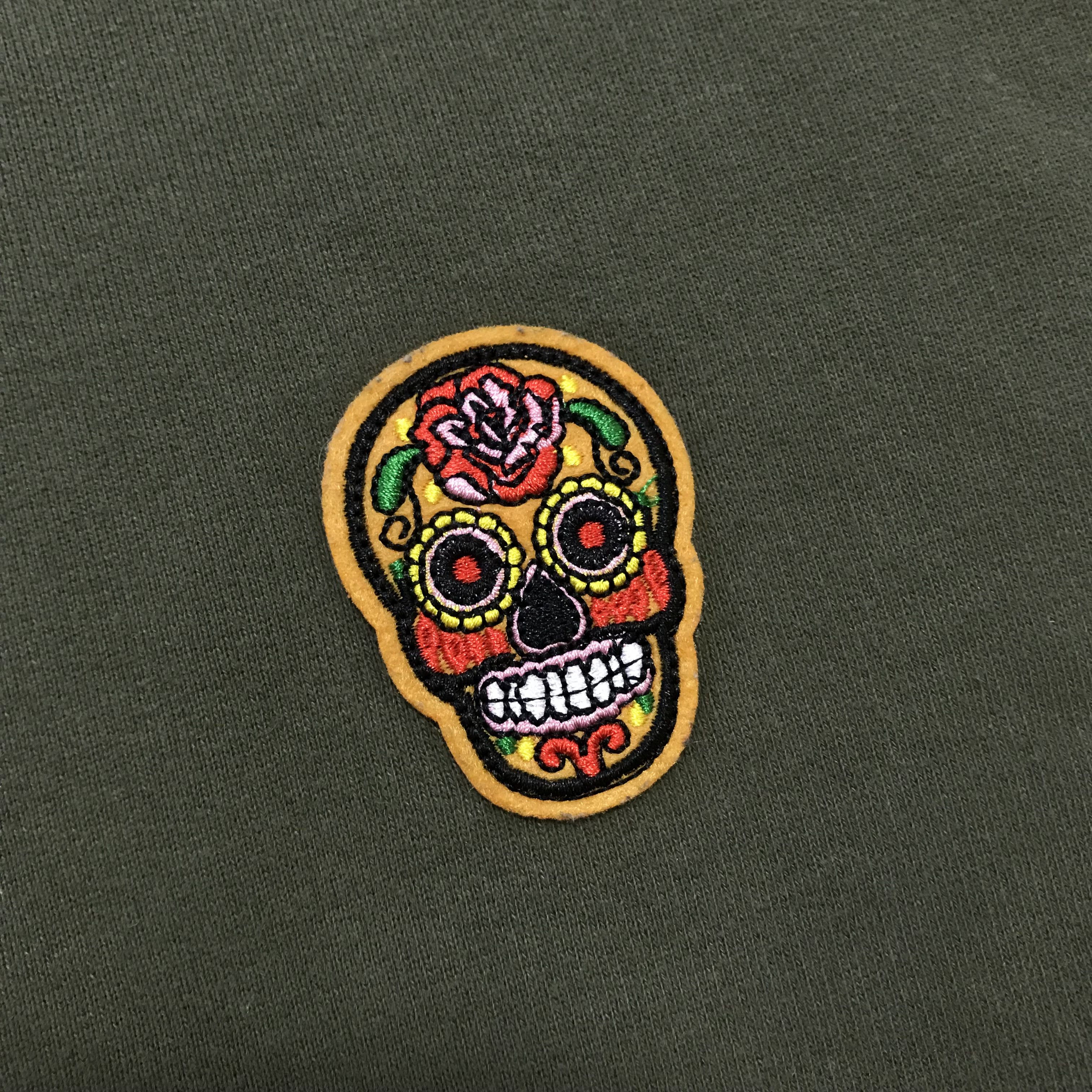 Suspicious Antwerp SUSPICIOUS Antwerp Skull Patch Sweatshirt Crewneck Khaki Size US L / EU 52-54 / 3 - 6 Thumbnail