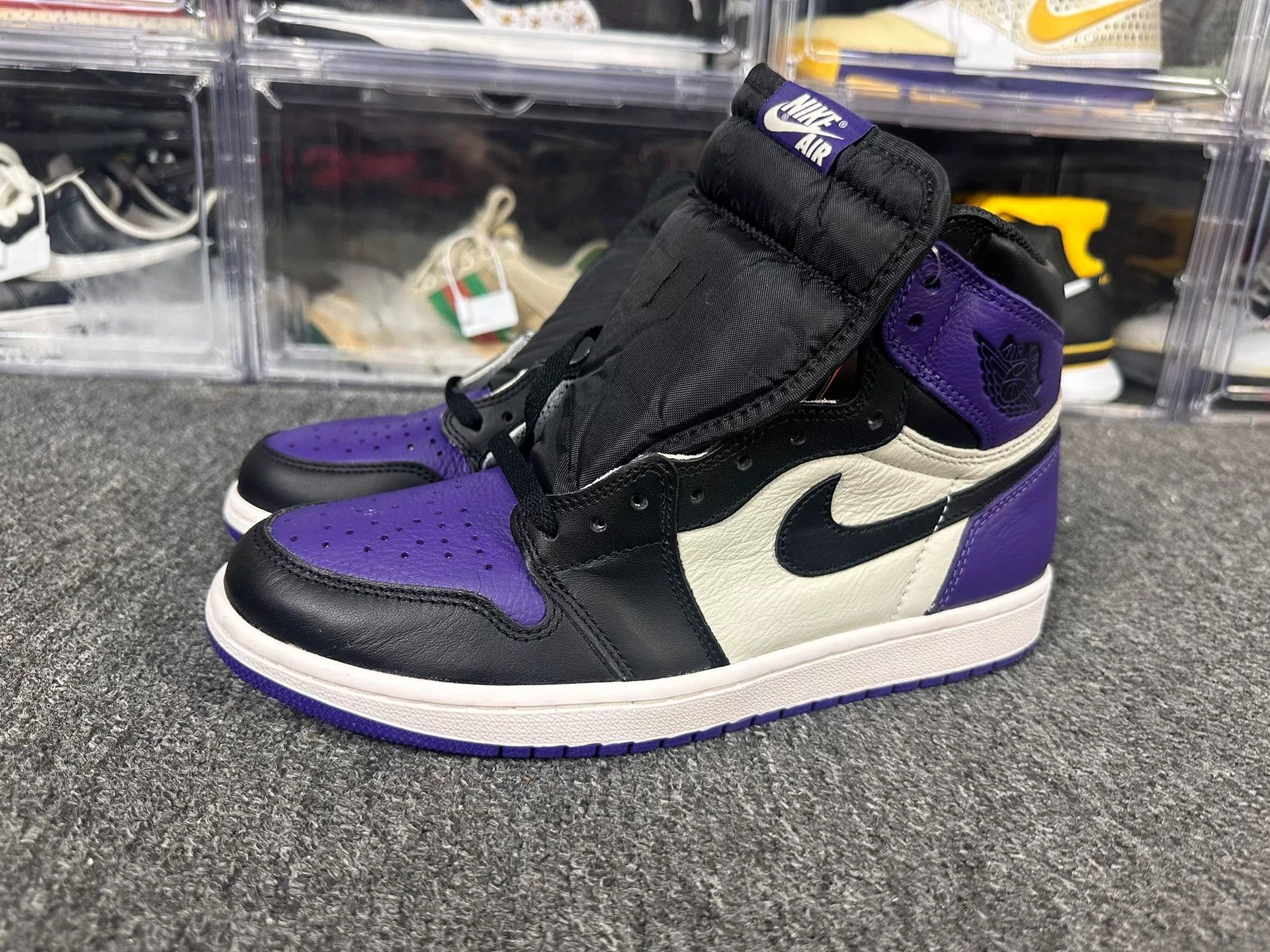 Nike Nike AIR JORDAN Purple Lowtop Sneakers 10 Men Size US 10 / EU 43 - 1 Thumbnail